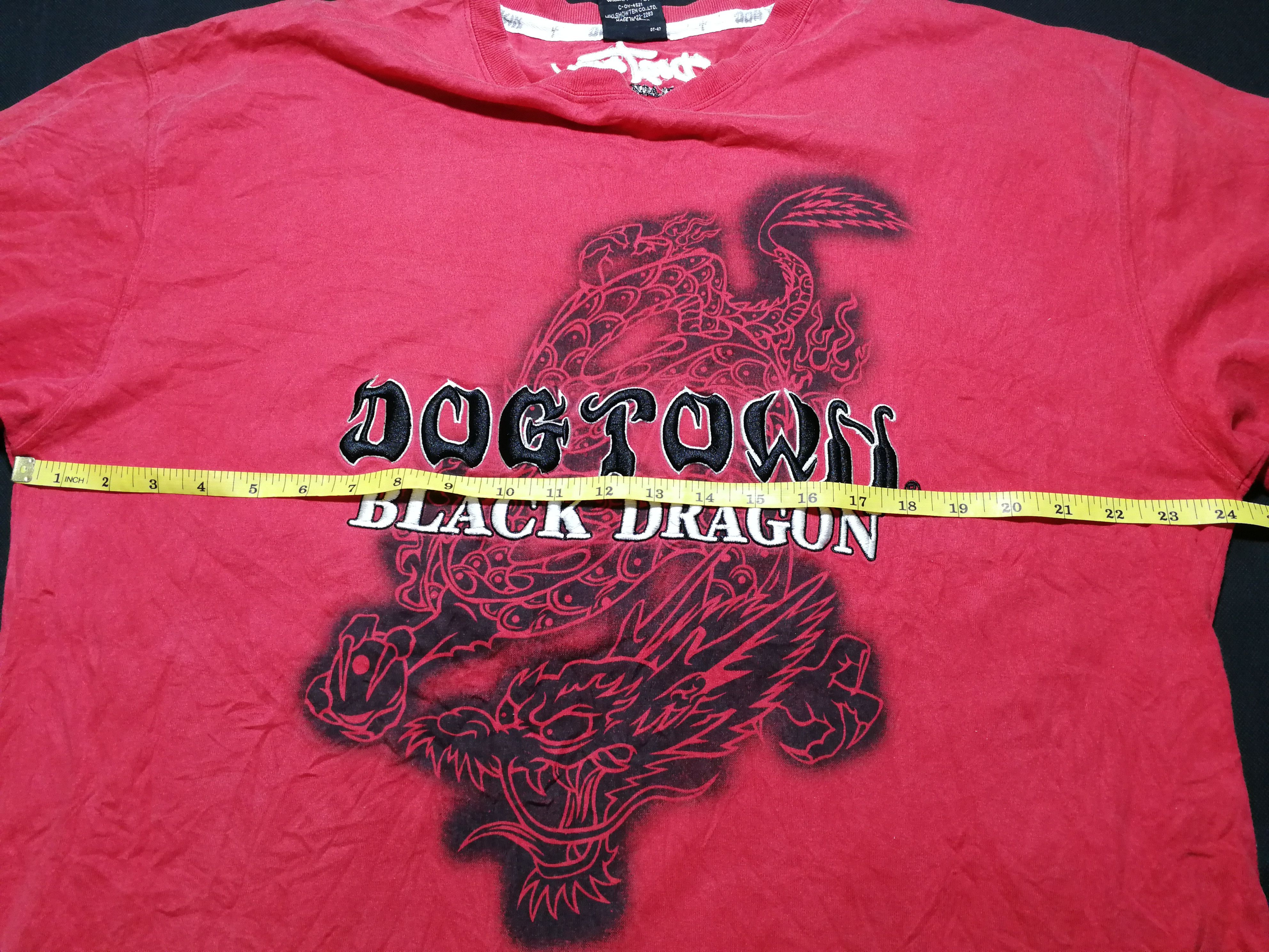 Dogtown Vintage Dog Town Black Dragon Tee Skate Streetwear Size US XL / EU 56 / 4 - 7 Thumbnail