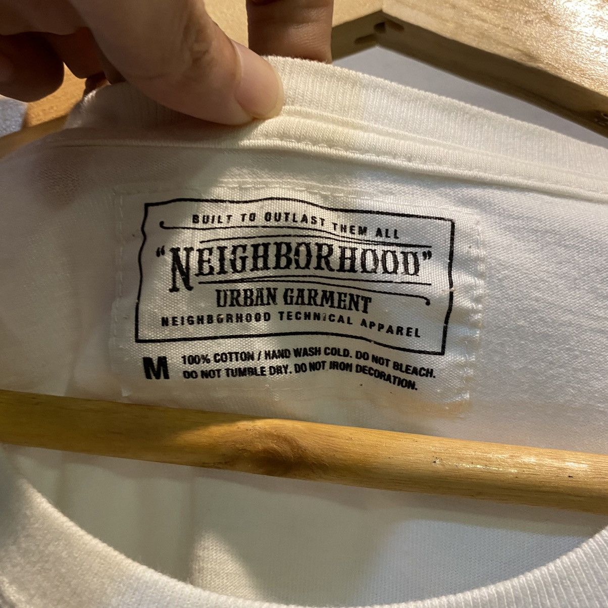 Neighborhood Neighborhood “No More Mr. Nice Guy” Tee Size US M / EU 48-50 / 2 - 6 Thumbnail