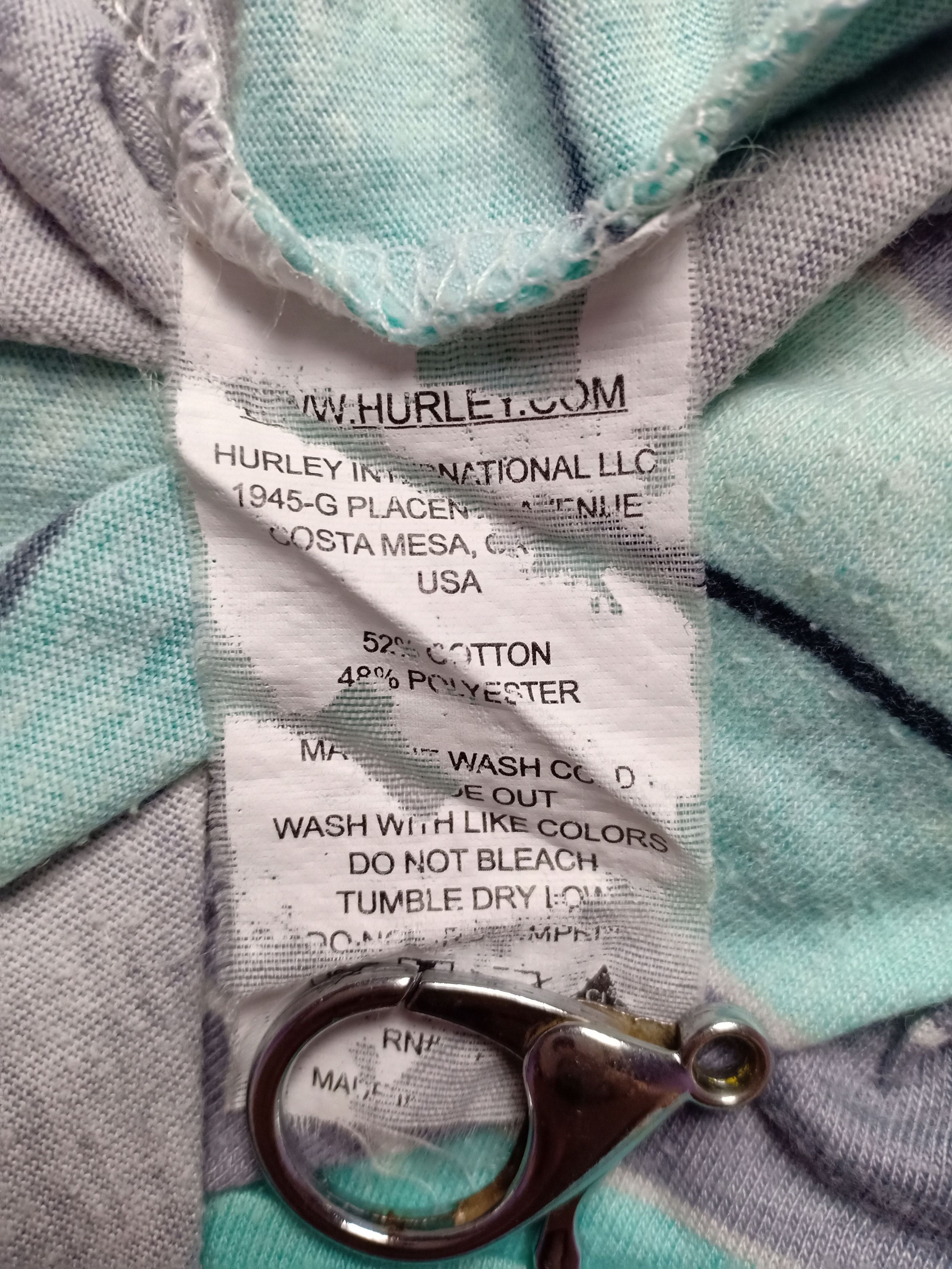 Hurley Hurley Pocket Tee Striped Size US M / EU 48-50 / 2 - 6 Thumbnail