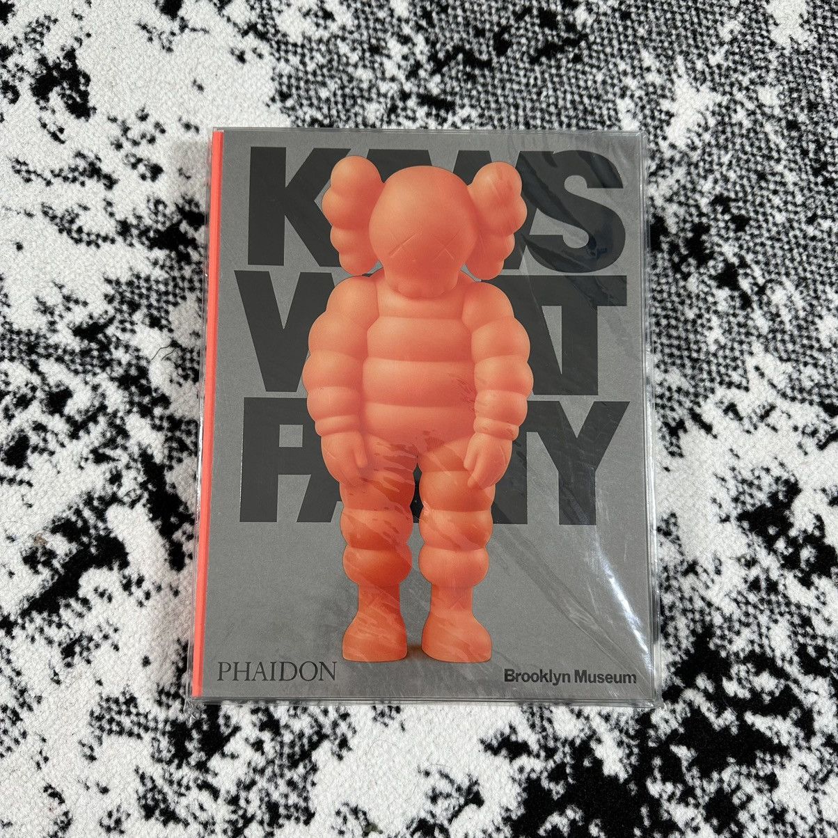 image of Kaws : What Party Book Hardcover Orange Edition New Mint in White, Men's