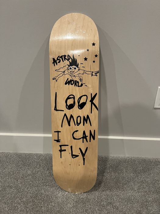 Travis Scott Travis Scott Astroworld Skate Deck (Look Mom I Can Fly ...