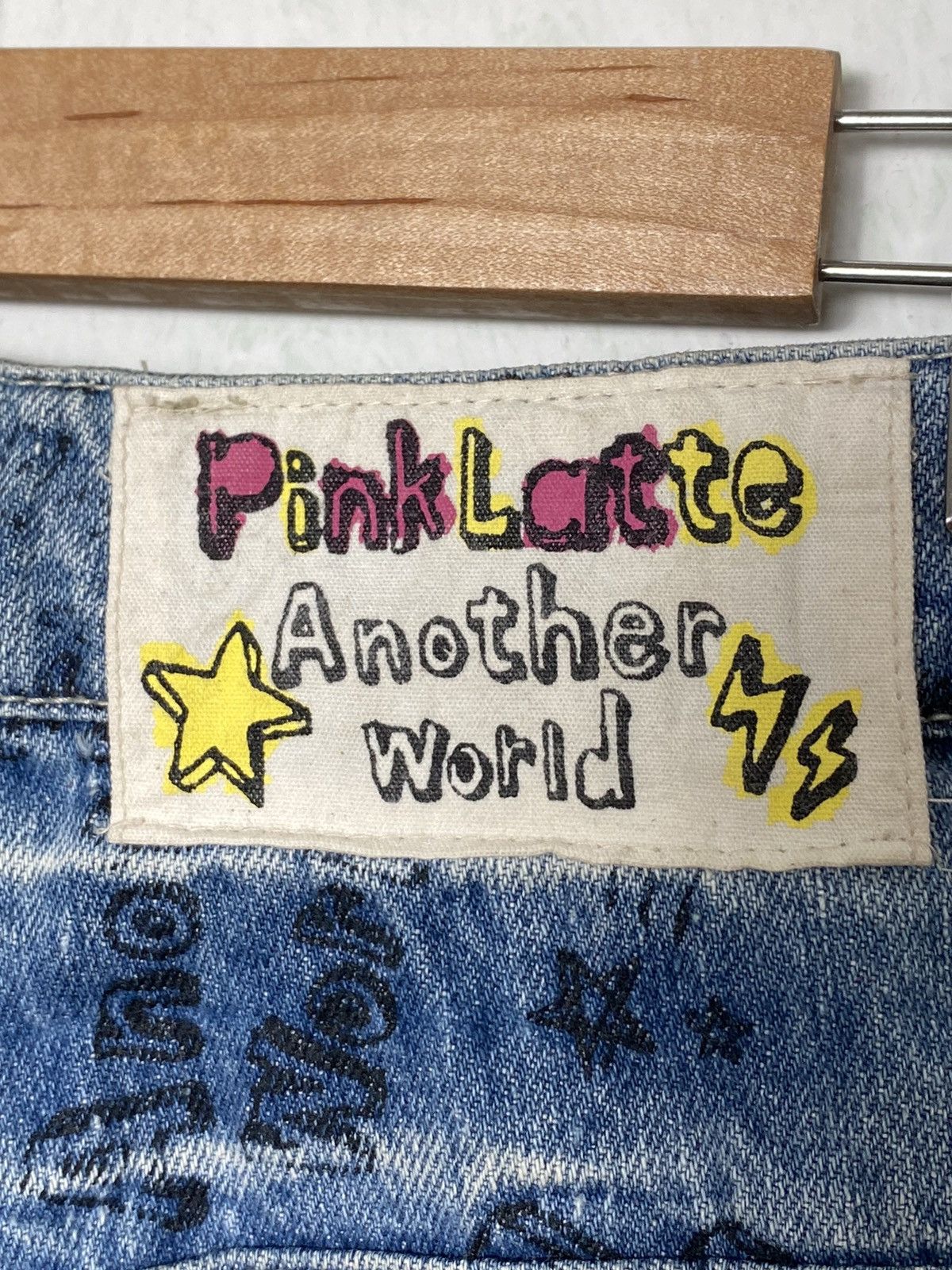 Japanese Brand Vintage Pinklatte Printed BondageTactical Pants / Hysteric Size US 27 - 8 Thumbnail