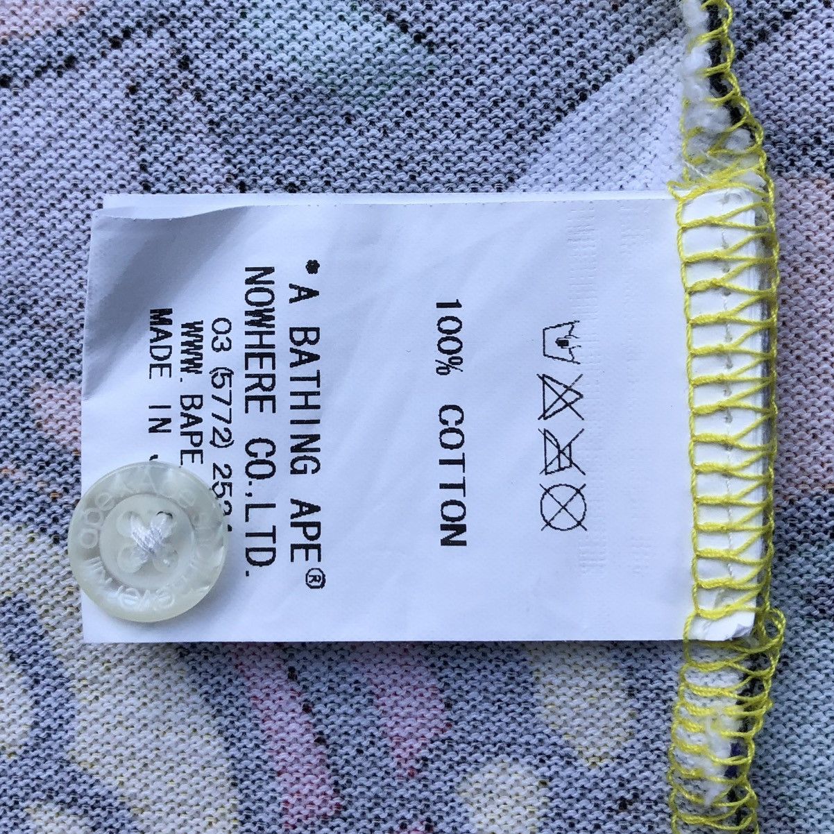 Bape 🔥OG A Bathing ApeBaby Milo Animal Safari Polo Shirt Size US M / EU 48-50 / 2 - 15 Thumbnail