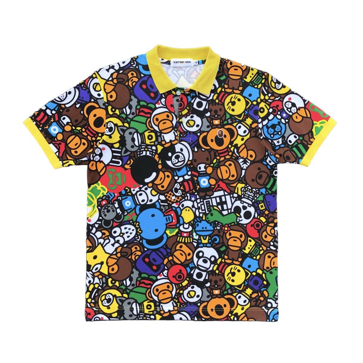 Bape 🔥OG A Bathing ApeBaby Milo Animal Safari Polo Shirt Size US M / EU 48-50 / 2 - 4 Thumbnail