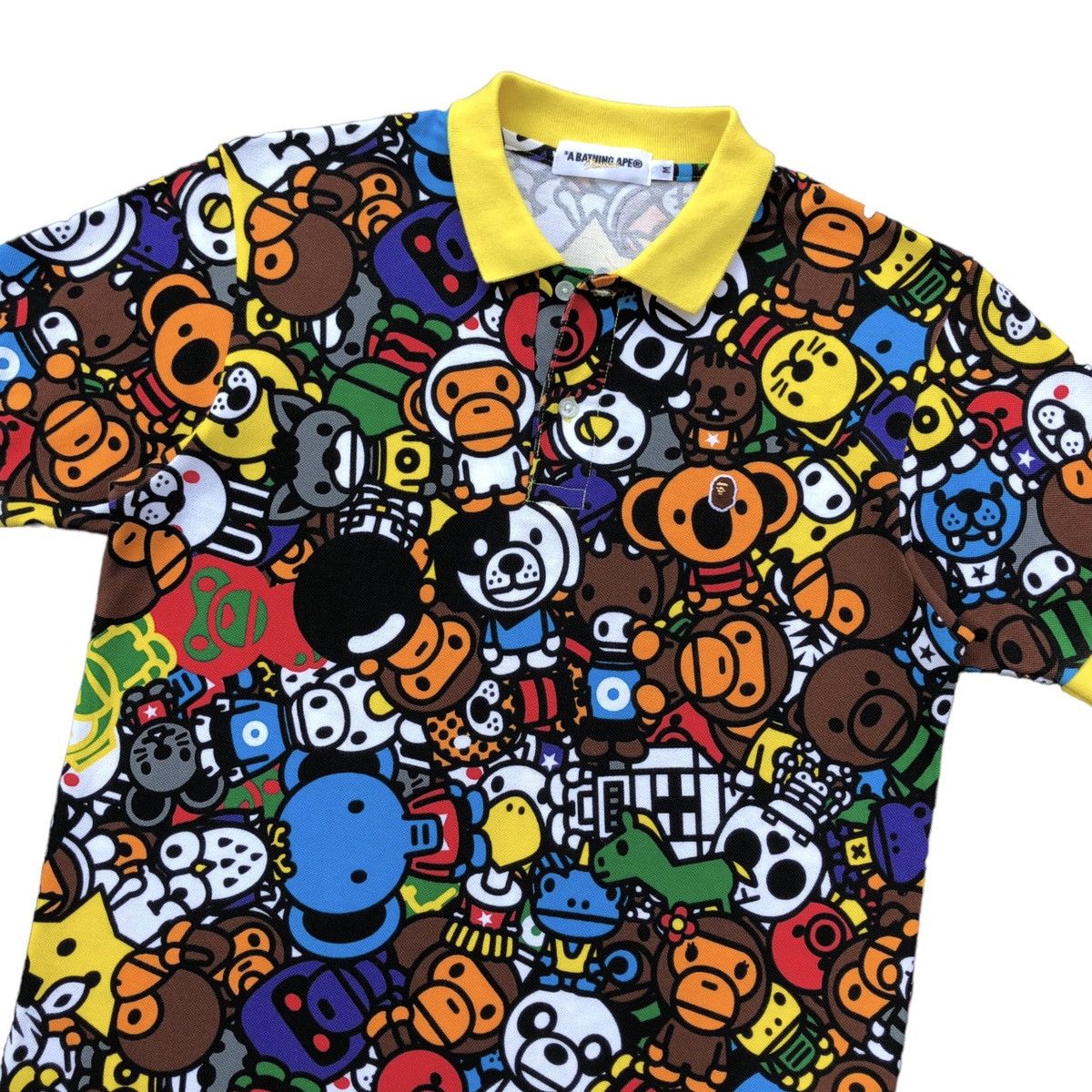 Bape 🔥OG A Bathing ApeBaby Milo Animal Safari Polo Shirt Size US M / EU 48-50 / 2 - 6 Thumbnail