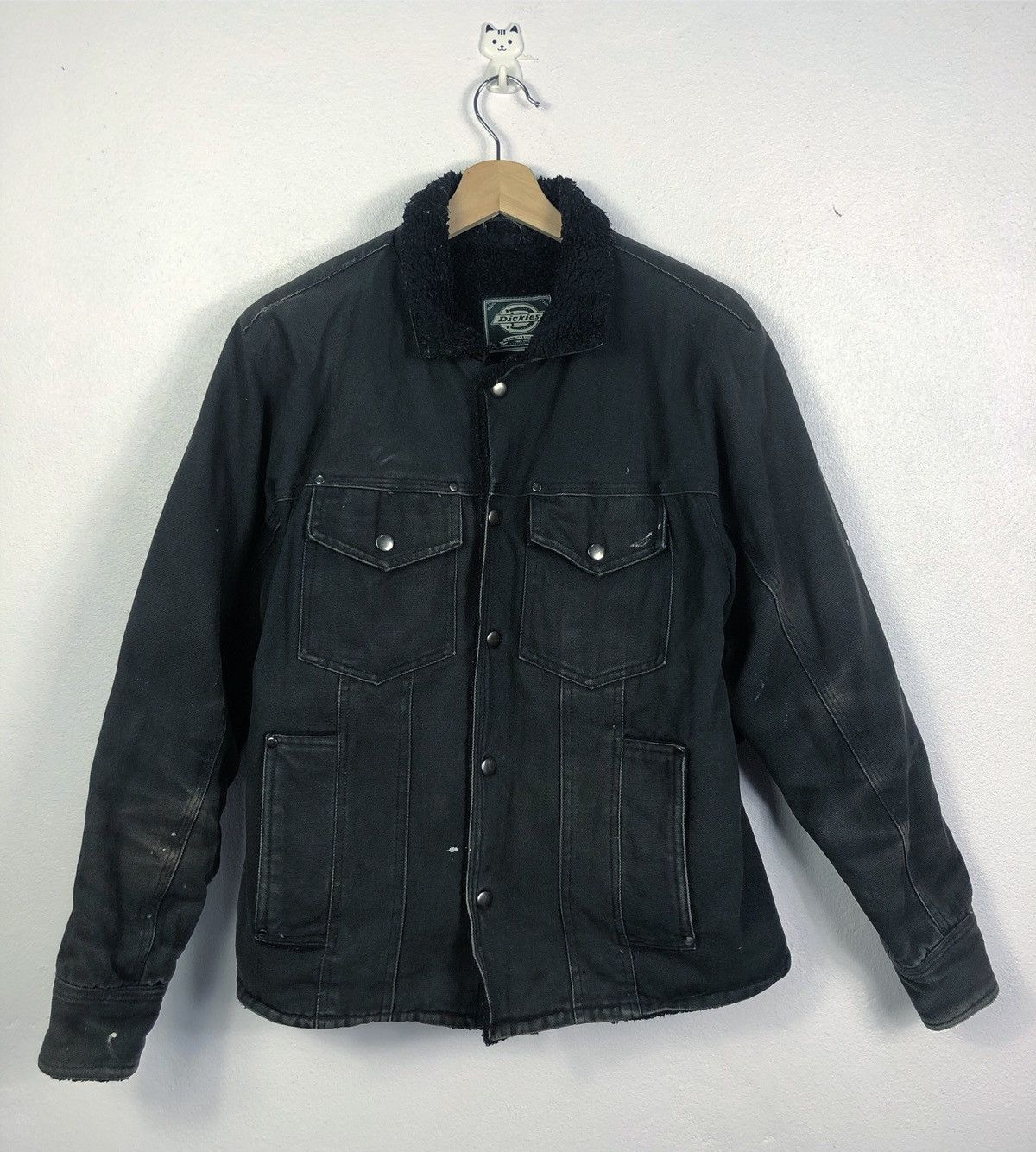 Dickies Rare Vintage Dickies Denim Fur Jacket Size US M / EU 48-50 / 2 - 7 Thumbnail