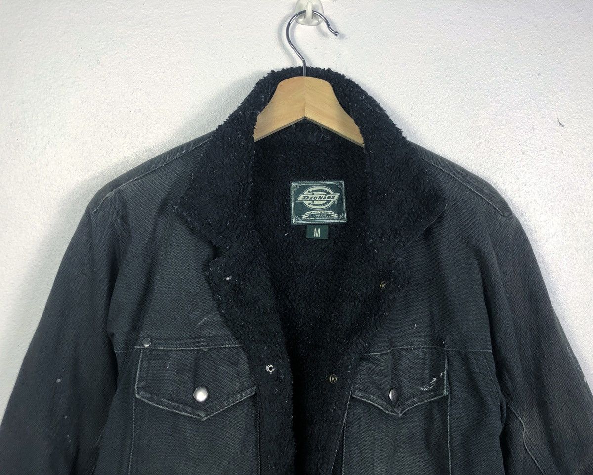 Dickies Rare Vintage Dickies Denim Fur Jacket Size US M / EU 48-50 / 2 - 2 Thumbnail