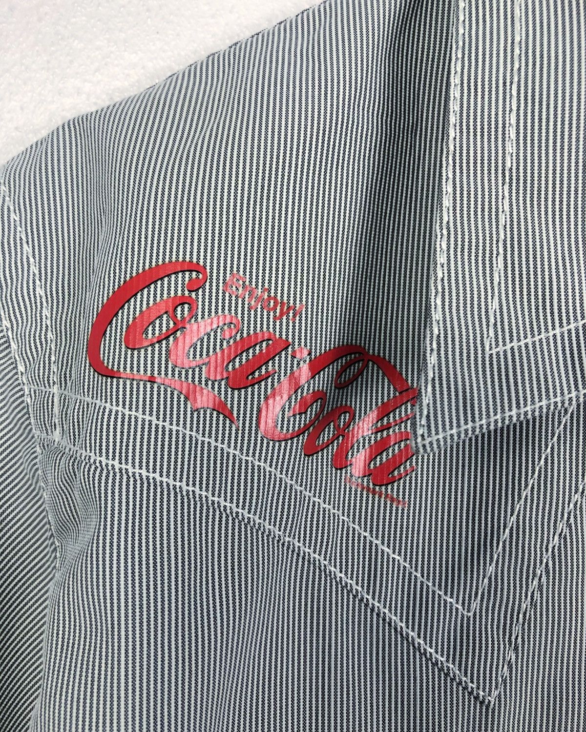 Coca Cola Rare Vintage Coca Cola Button Shirts Size US M / EU 48-50 / 2 - 6 Thumbnail