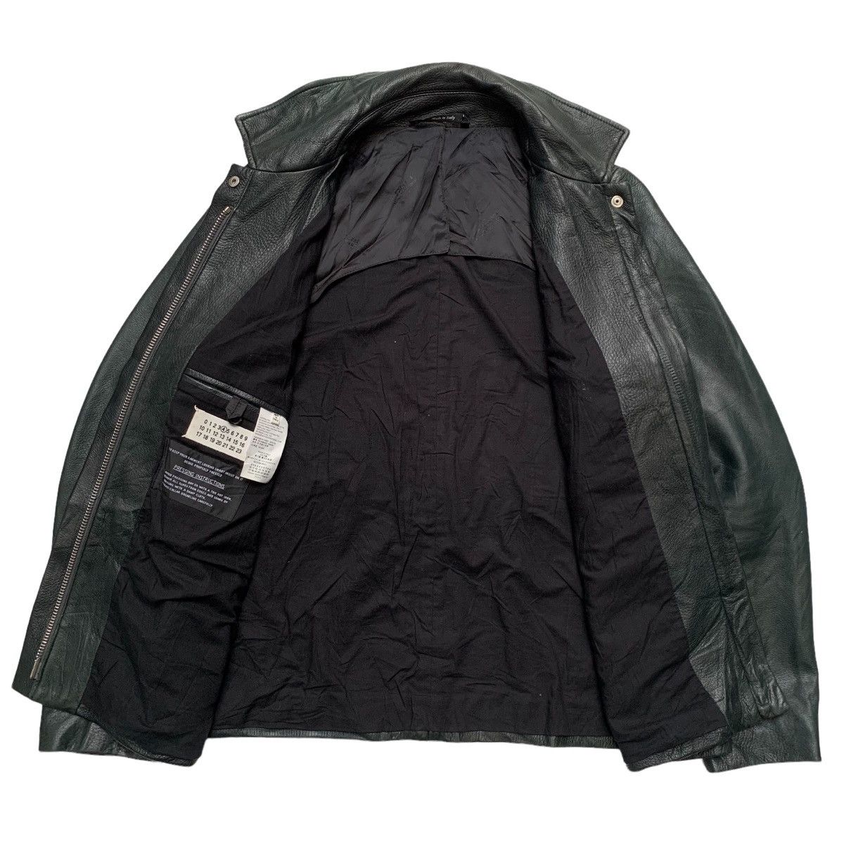 Maison Margiela Maison margiela 5 zip leather jacket Size US S / EU 44-46 / 1 - 5 Thumbnail