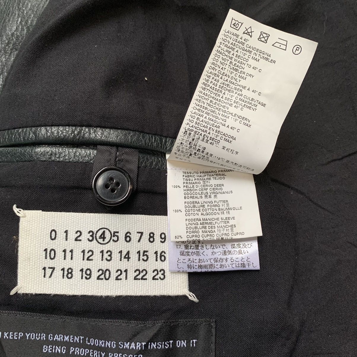 Maison Margiela Maison margiela 5 zip leather jacket Size US S / EU 44-46 / 1 - 11 Thumbnail