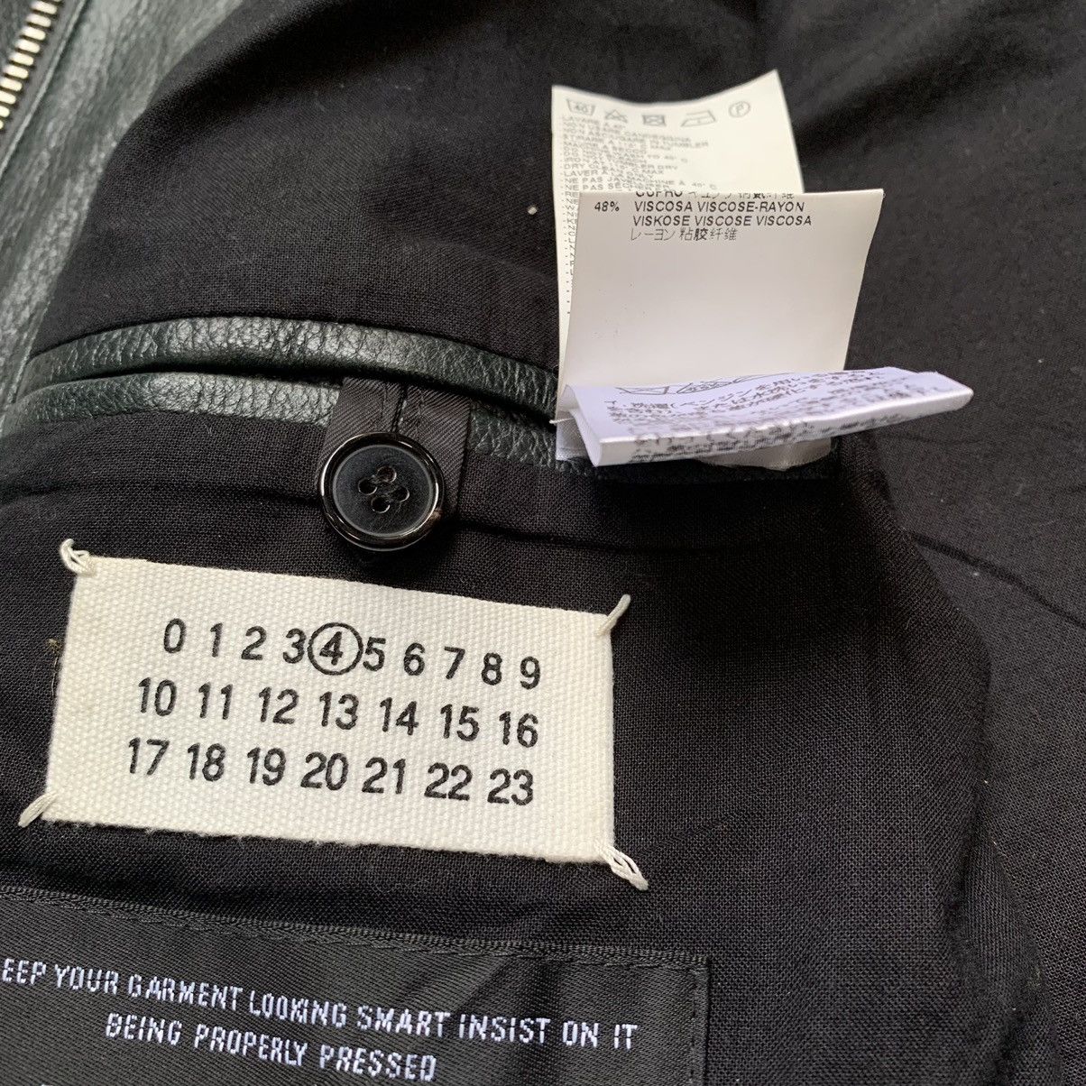 Maison Margiela Maison margiela 5 zip leather jacket Size US S / EU 44-46 / 1 - 12 Thumbnail