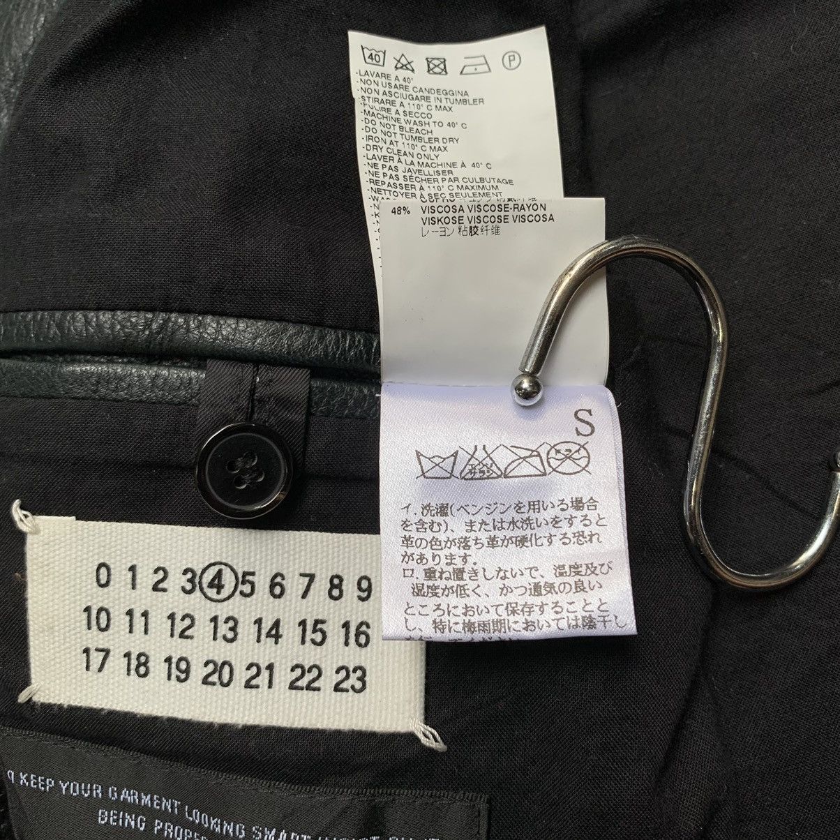 Maison Margiela Maison margiela 5 zip leather jacket Size US S / EU 44-46 / 1 - 13 Thumbnail