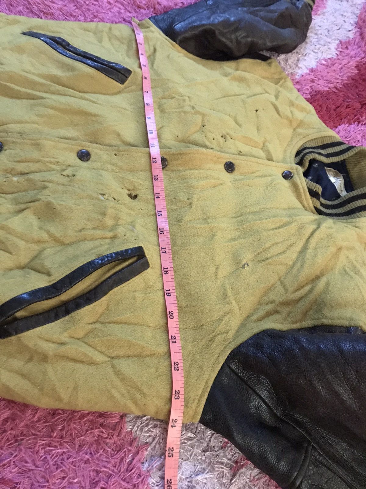 Vintage Vtg Maul Ruck Takeo Kikuchi distressed varsity jacket Size US L / EU 52-54 / 3 - 10 Thumbnail