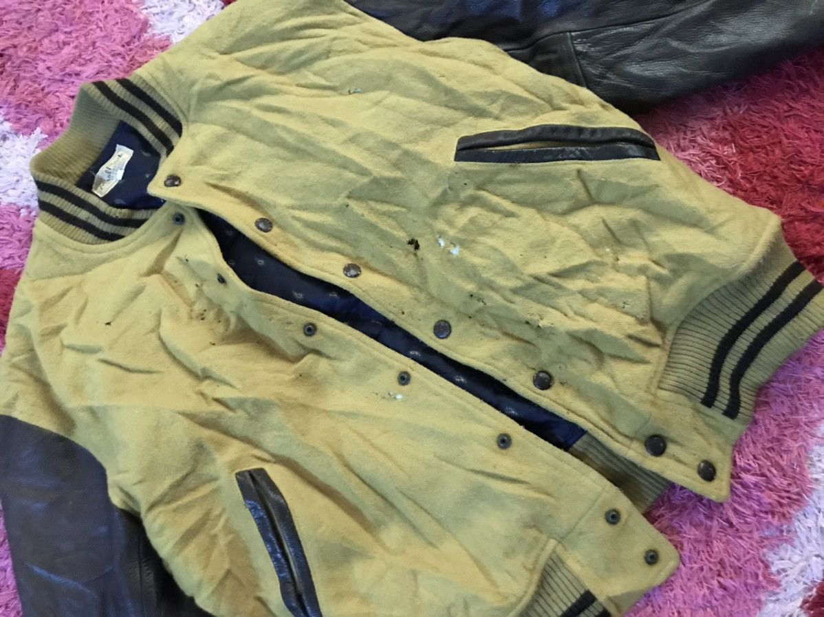 Vintage Vtg Maul Ruck Takeo Kikuchi distressed varsity jacket Size US L / EU 52-54 / 3 - 9 Thumbnail