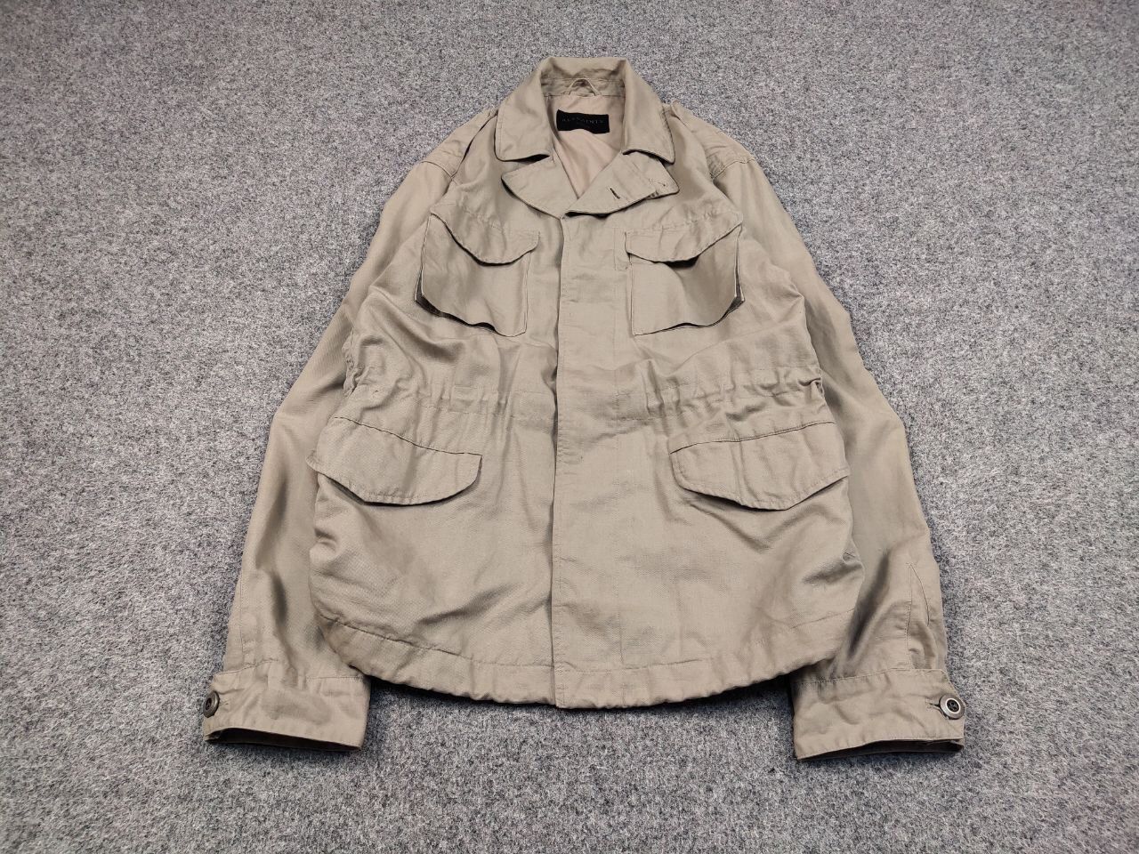 Allsaints Allsaints Field Beige Multi Pocket Vulcan Jacket Size US L / EU 52-54 / 3 - 2 Thumbnail