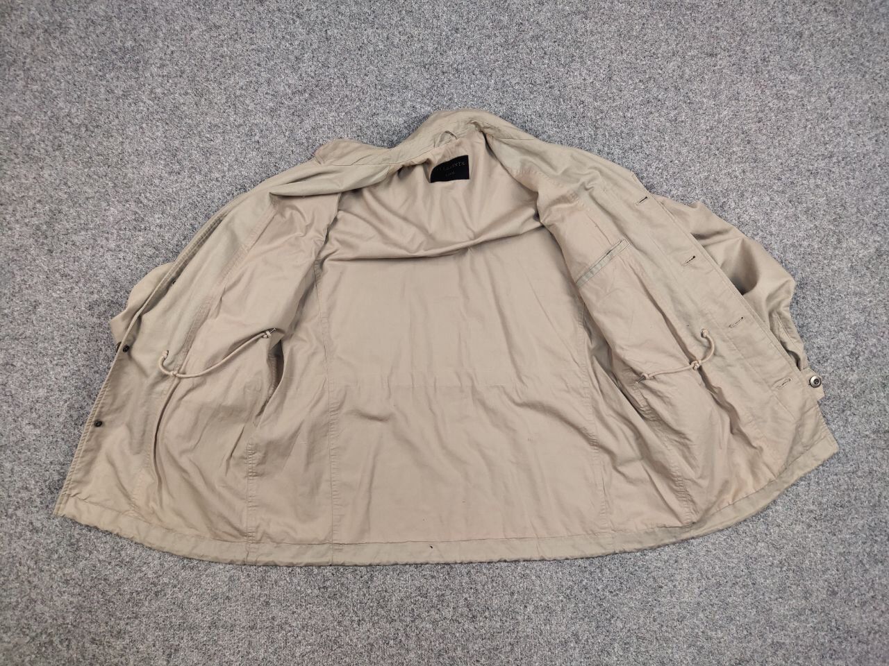 Allsaints Allsaints Field Beige Multi Pocket Vulcan Jacket Size US L / EU 52-54 / 3 - 20 Thumbnail