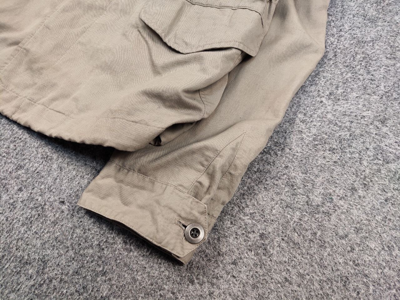 Allsaints Allsaints Field Beige Multi Pocket Vulcan Jacket Size US L / EU 52-54 / 3 - 5 Thumbnail