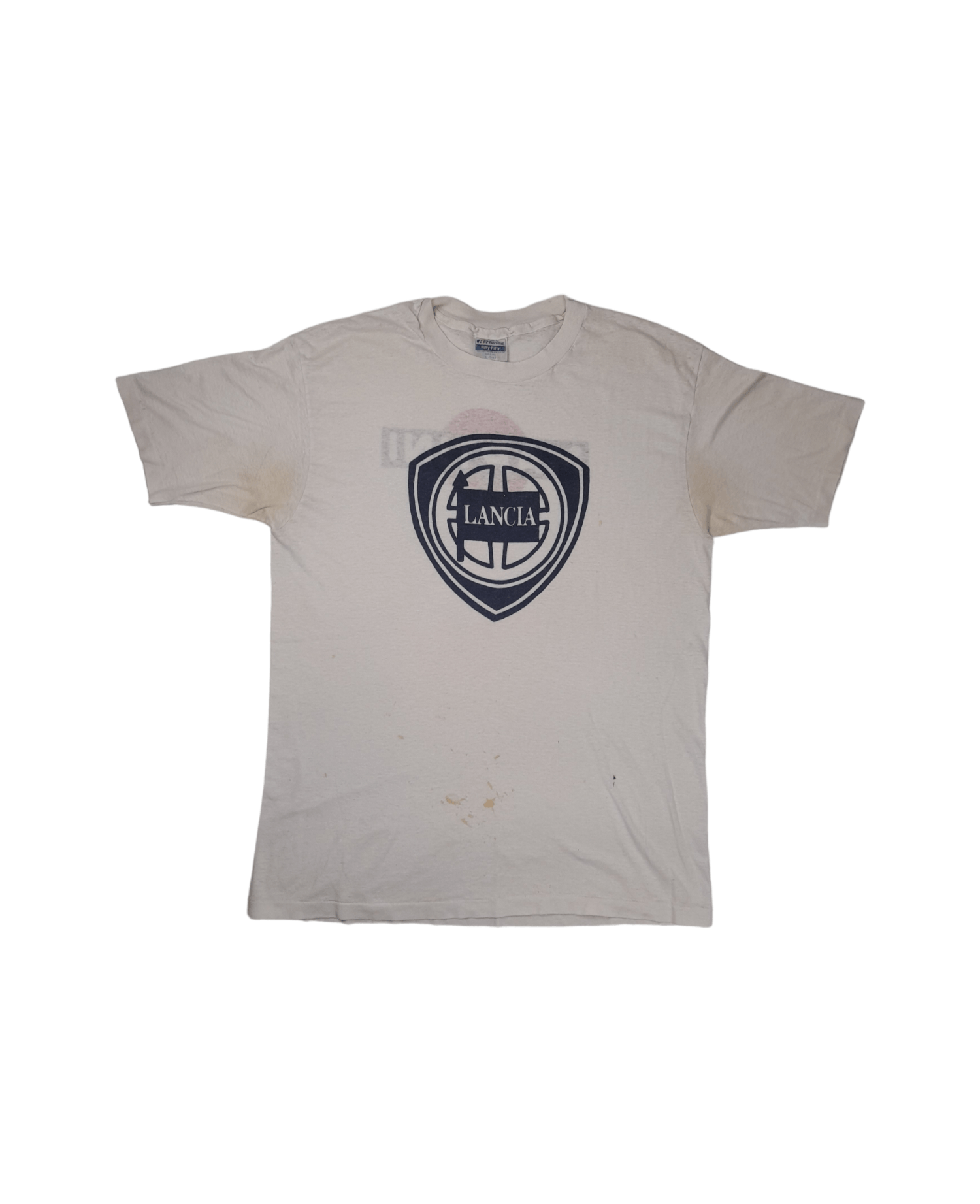 Vintage Vintage Lancia Perfectly Thrashed T-shirt Size US M / EU 48-50 / 2 - 1 Thumbnail
