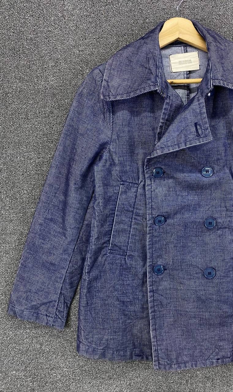 Issey Miyake Issey Miyake Zucca Travails Double Breasted Coat Jacket Size S / US 4 / IT 40 - 3 Thumbnail