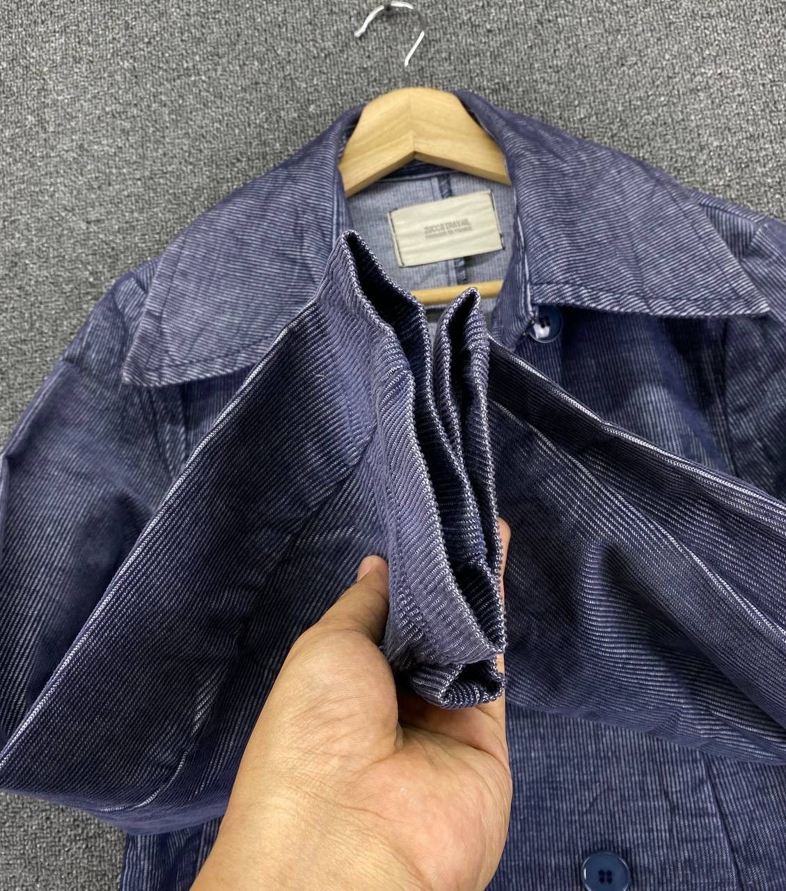 Issey Miyake Issey Miyake Zucca Travails Double Breasted Coat Jacket Size S / US 4 / IT 40 - 11 Thumbnail