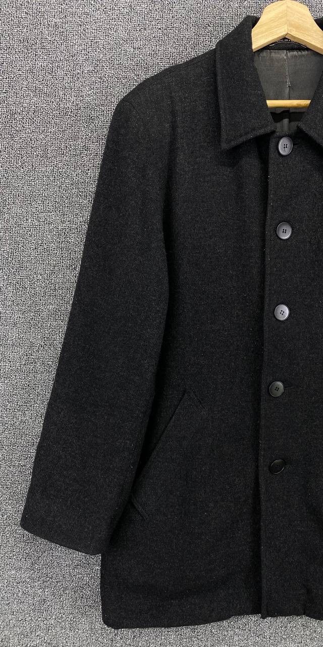 agnes b. Vintage Agnes B Homme Paris Coat Wool Jacket Size L / US 10 / IT 46 - 3 Thumbnail