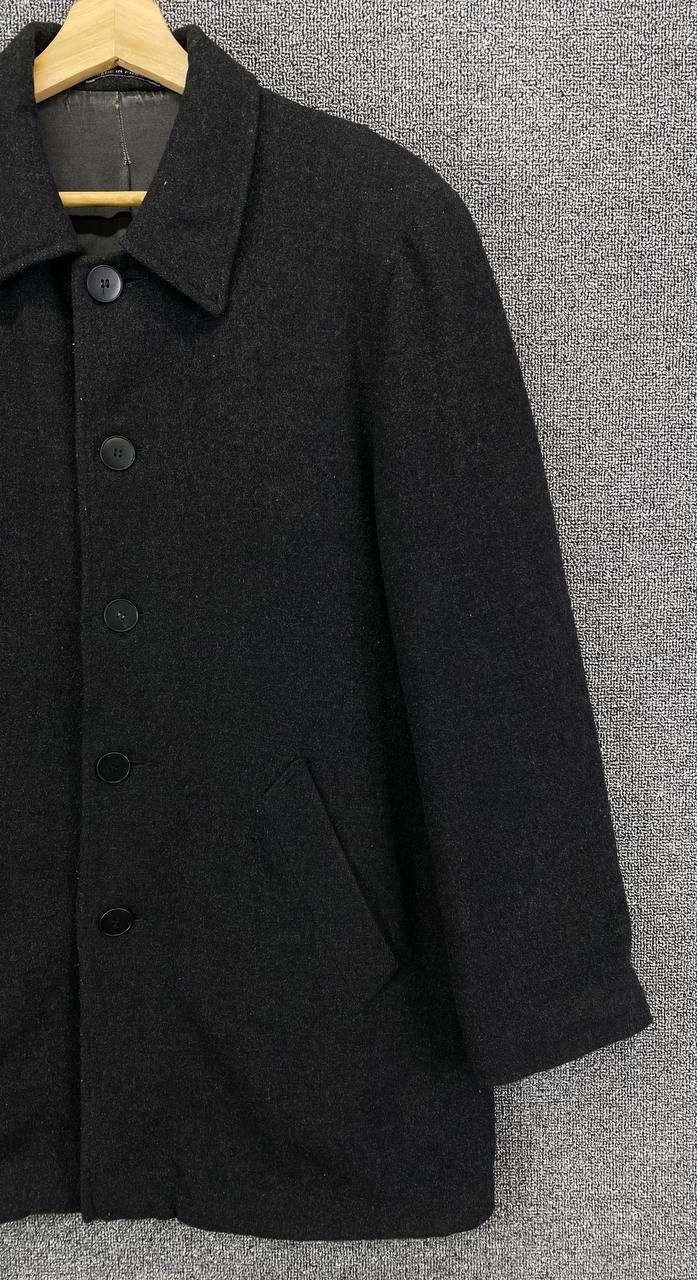 agnes b. Vintage Agnes B Homme Paris Coat Wool Jacket Size L / US 10 / IT 46 - 4 Thumbnail