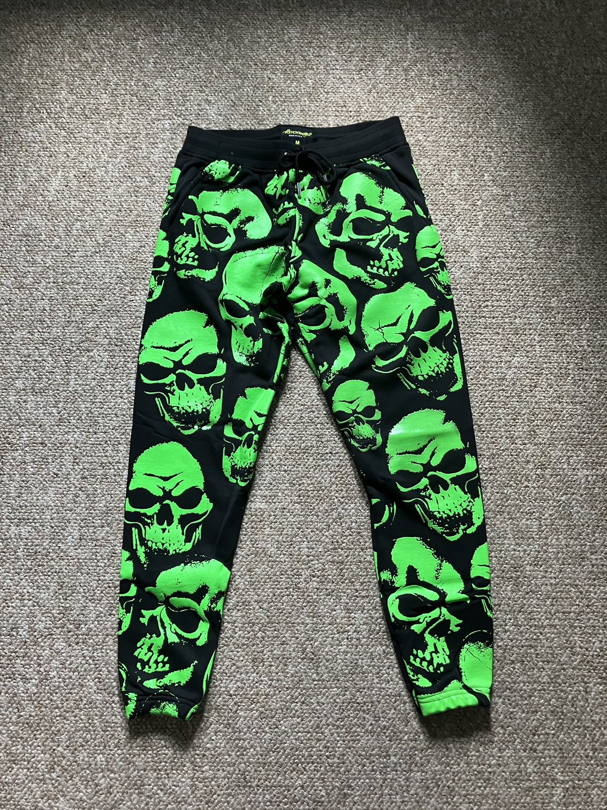 Psychworld Psychworld Skull Joggers Size US 32 / EU 48 - 1 Thumbnail