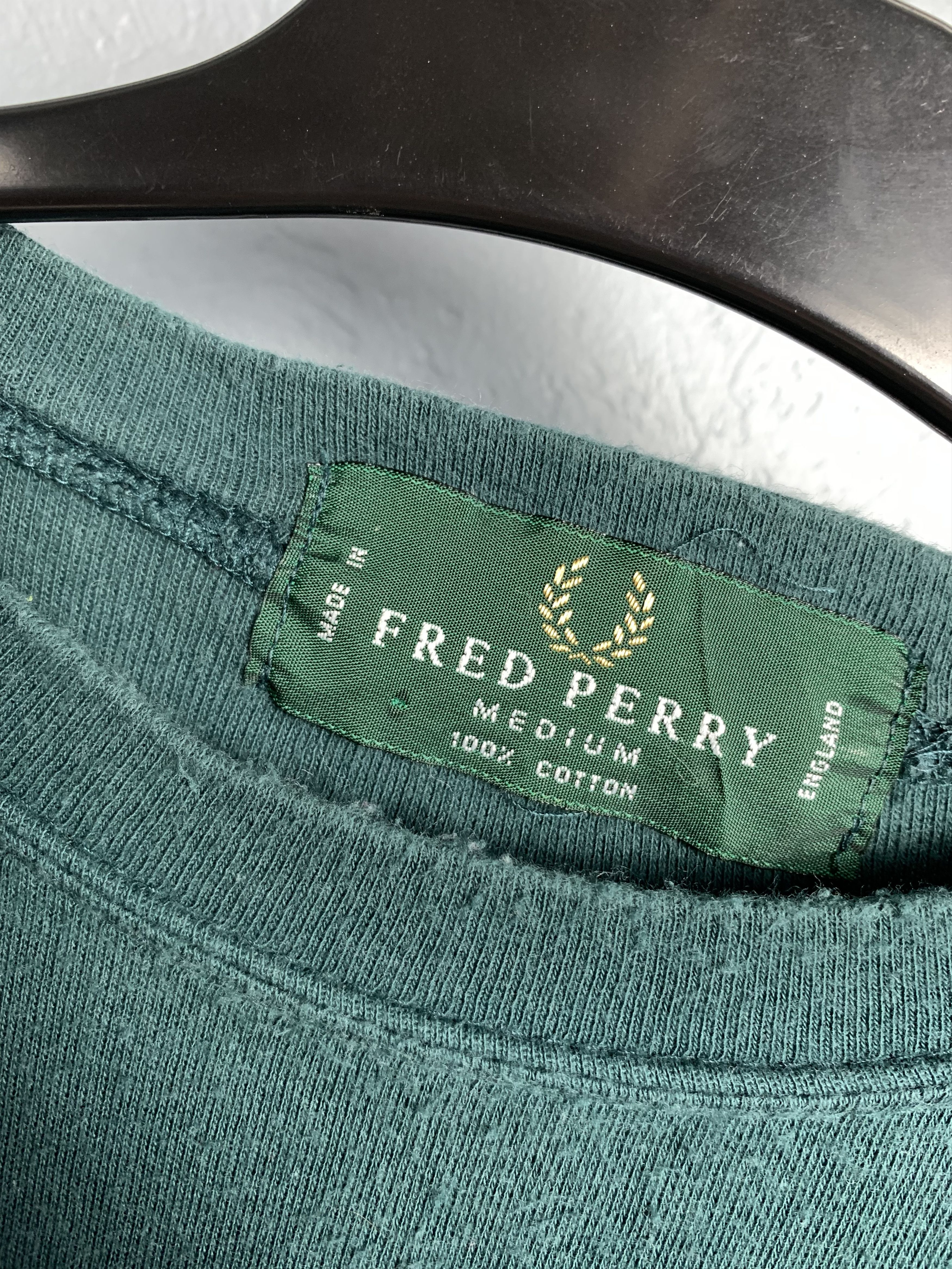 Fred Perry Fred Perry 90s Vintage Big Logo Mens Sweatshirt Size US M / EU 48-50 / 2 - 3 Thumbnail