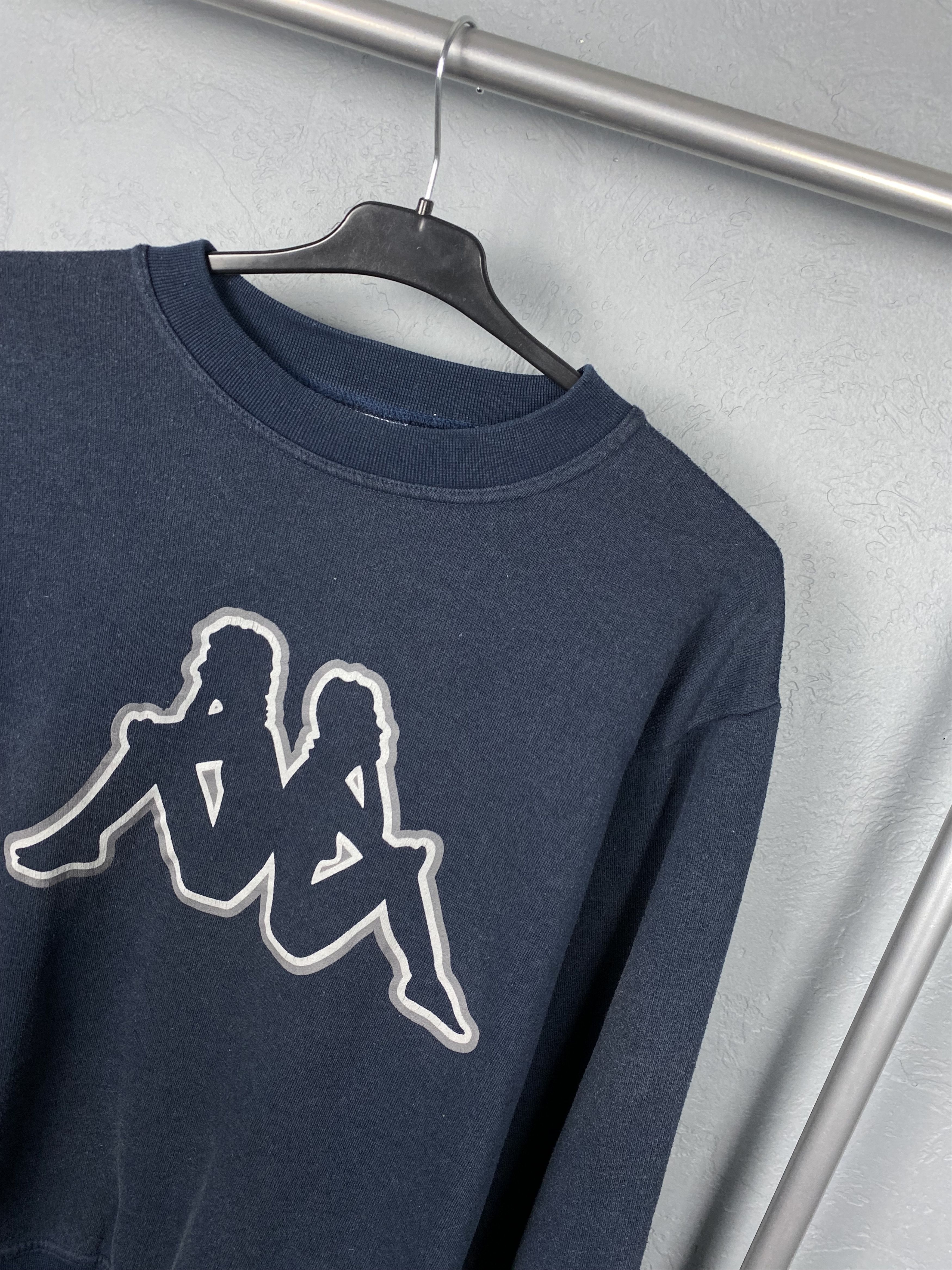 Kappa × Vintage Kappa Vintage Sun Faded Mens Sweatshirt Size US XL / EU 56 / 4 - 2 Thumbnail