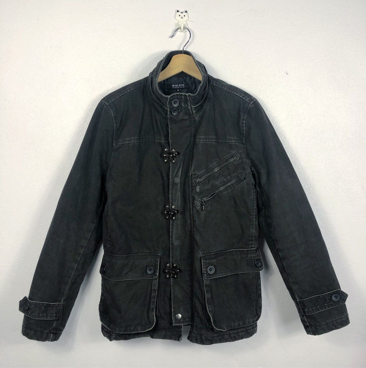 Pre-owned If Six Was Nine X In The Attic Nice Design Jacket In Black