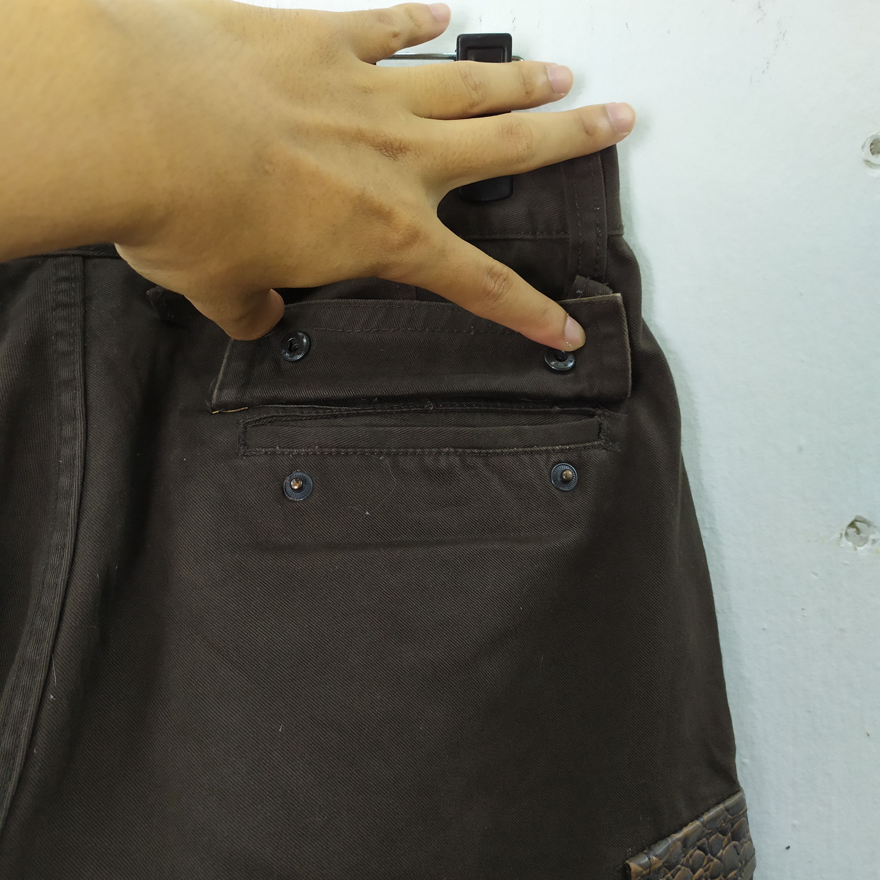 Roots Offerme 💥ROOT THREE FLARE CARGO PANTS Size US 32 / EU 48 - 17 Thumbnail