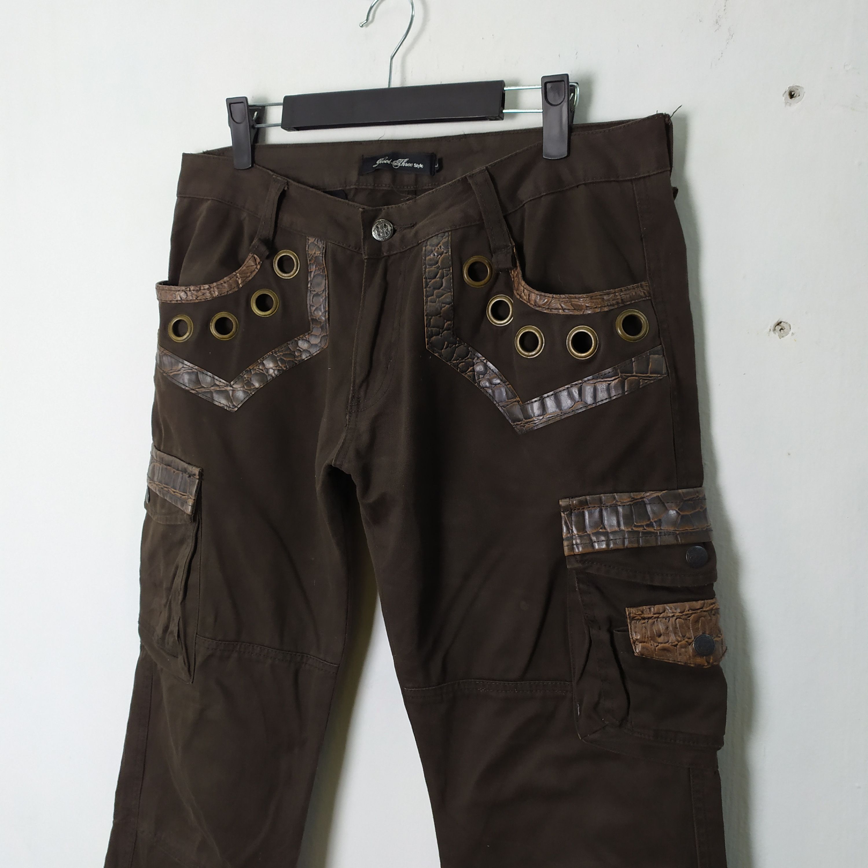 Roots Offerme 💥ROOT THREE FLARE CARGO PANTS Size US 32 / EU 48 - 5 Thumbnail