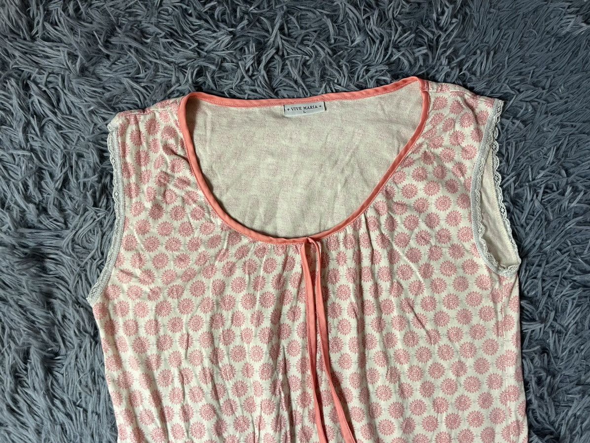 Vintage + Vive Maria + Y2K vintage minimalist tank top Size L / US 10 / IT 46 - 2 Thumbnail