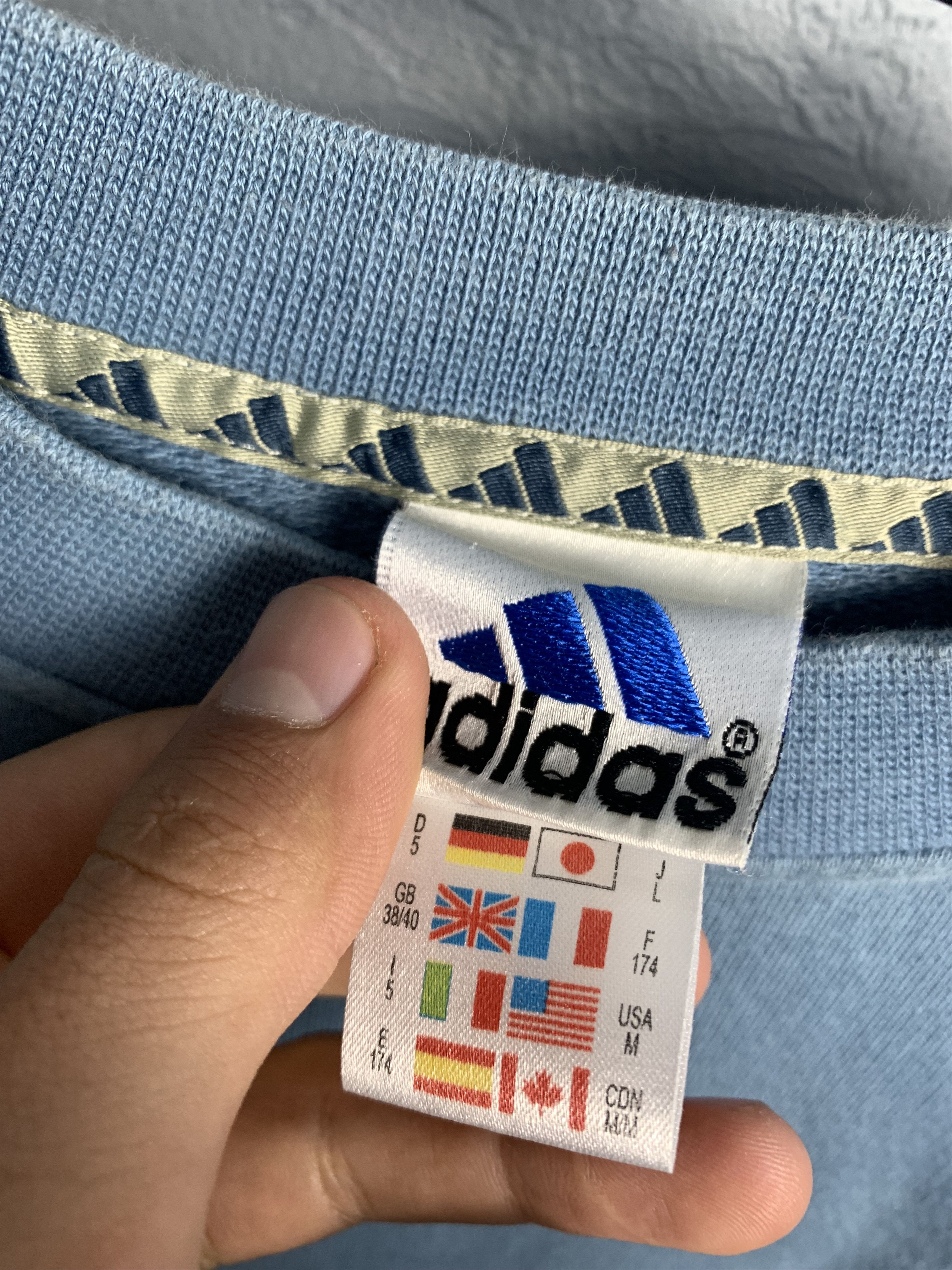 Adidas Adidas Vintage Mens Sweatshirt Size US M / EU 48-50 / 2 - 3 Thumbnail