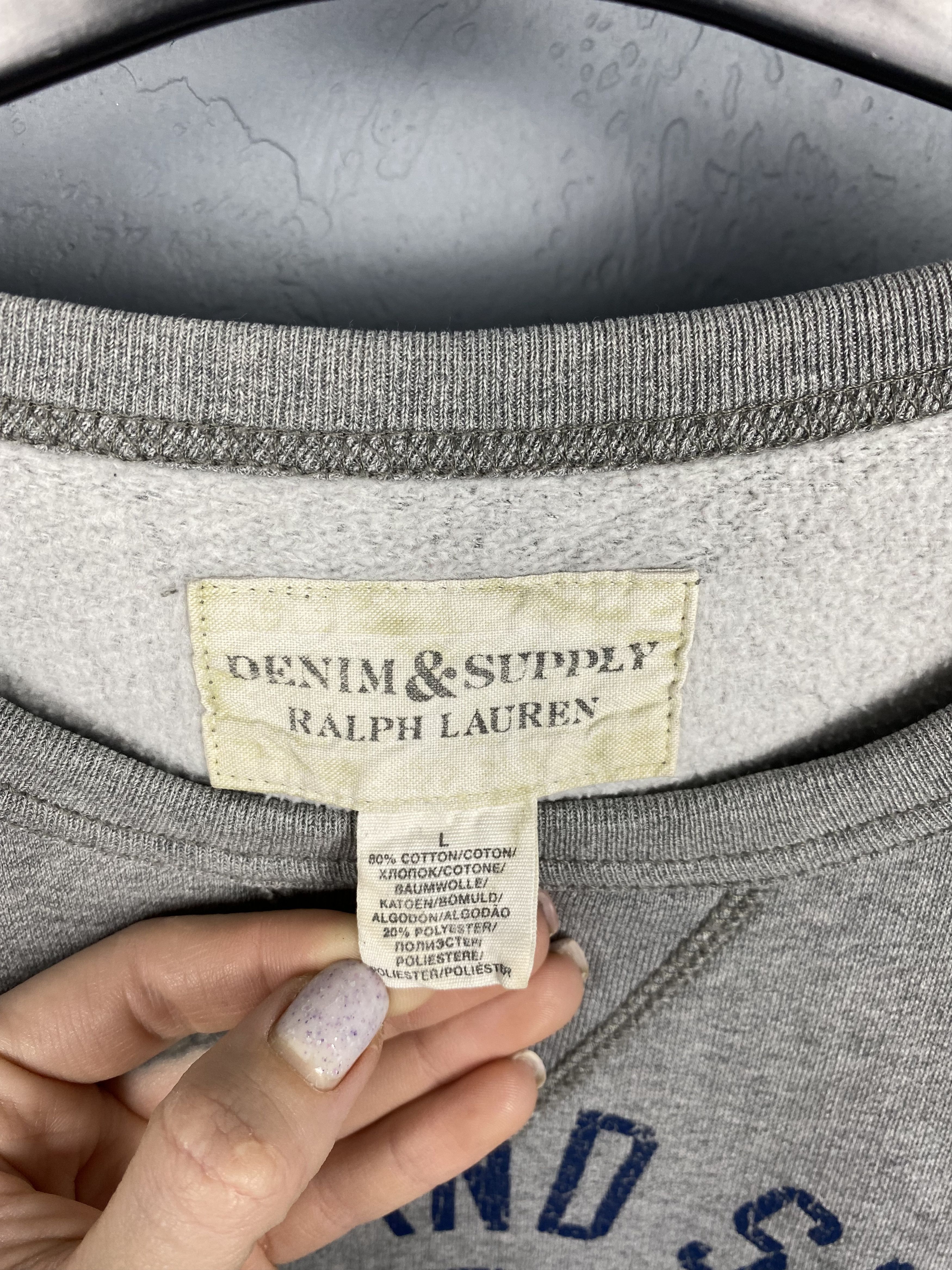 Denim & Supply Ralph Lauren Denim And Supply Ralph Lauren Mens Sweatshirt Size US L / EU 52-54 / 3 - 3 Thumbnail