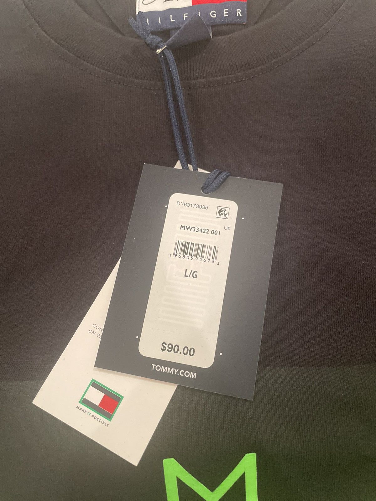 Awake NY Tommy X Mercedes’ Awake NY flag tee black. Size US L / EU 52-54 / 3 - 8 Thumbnail