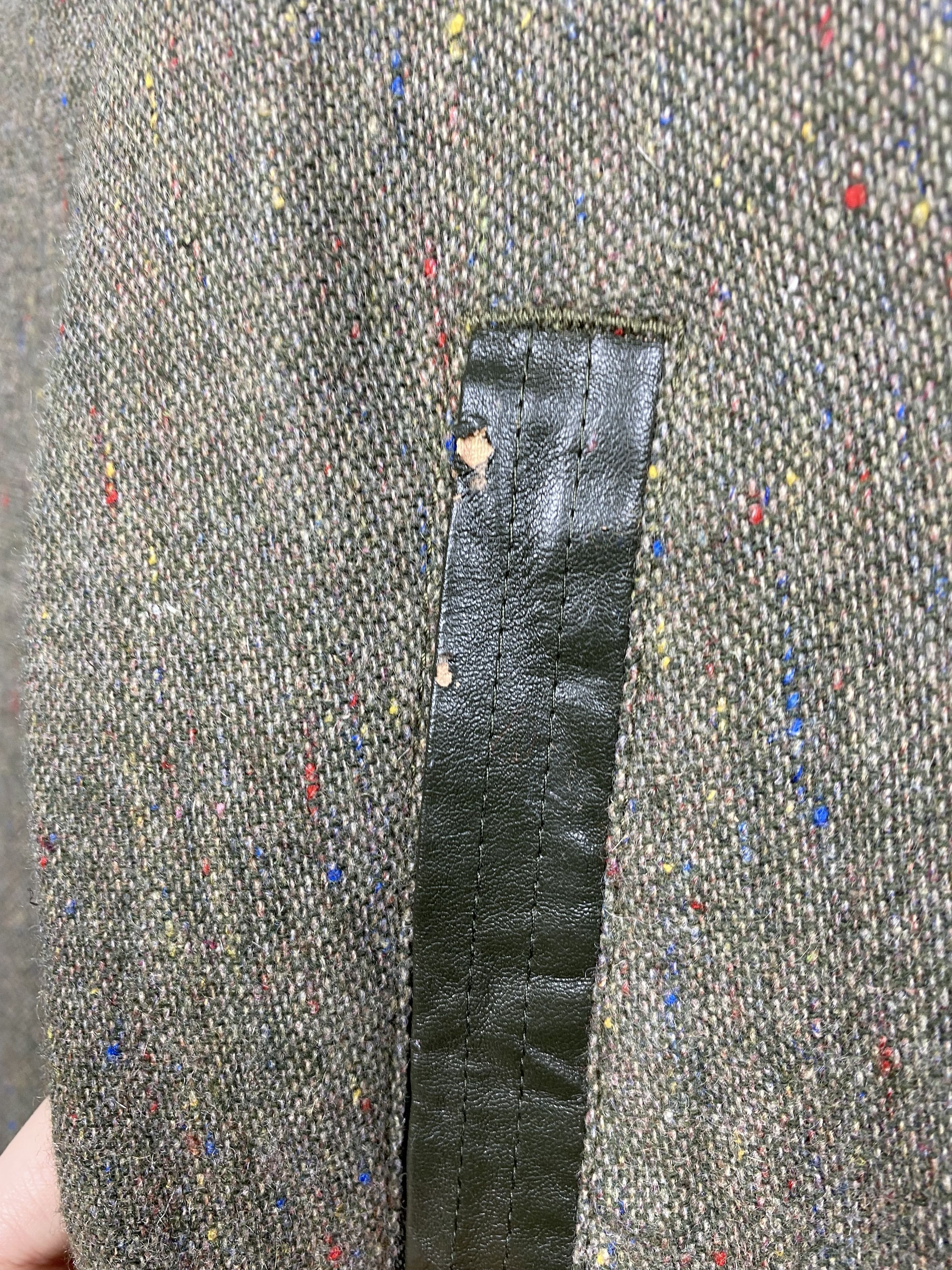 Valentino Claudio Valentino 90s Vintage Mens Wool Jacket Size US M / EU 48-50 / 2 - 5 Thumbnail