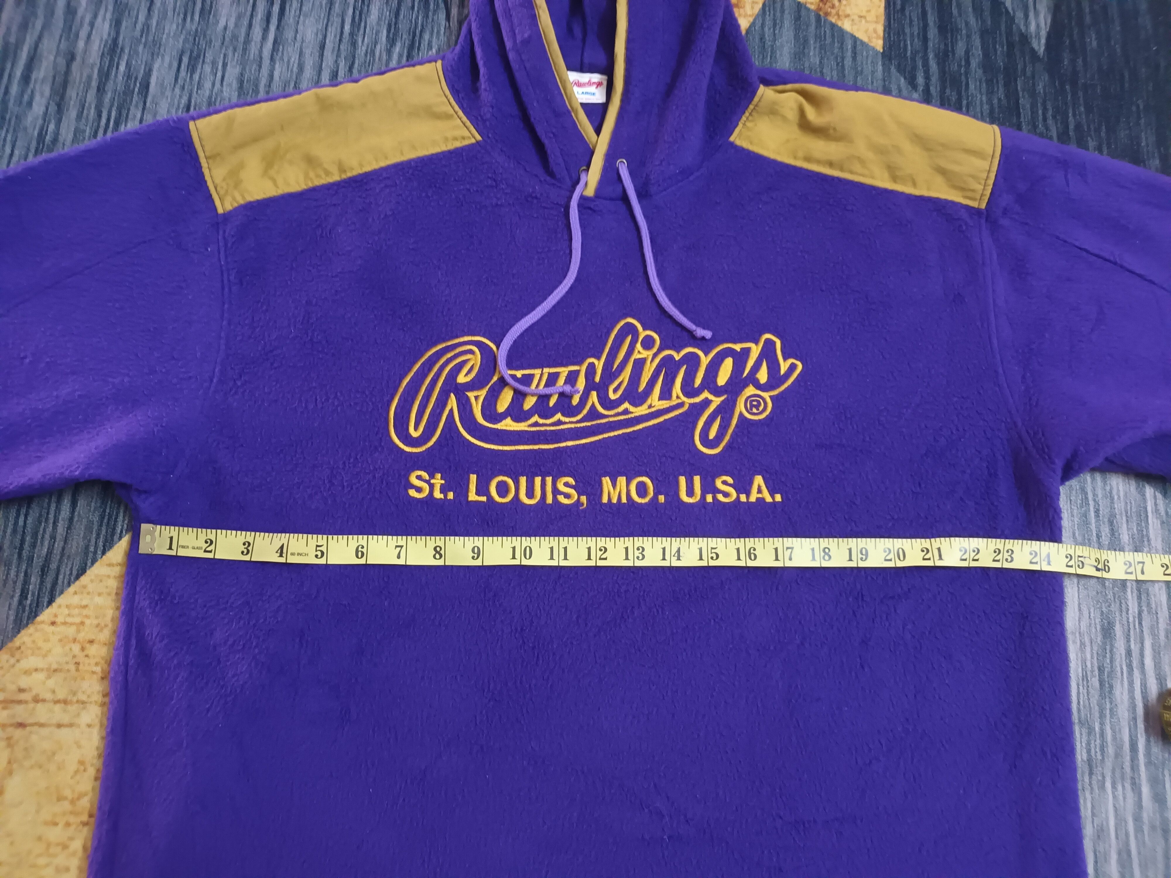 All Sport × Japanese Brand 🔥 RAWLINGS AMERICAN SPORTS MADE IN JAPAN HOODIE JACKET 🔥 Size US L / EU 52-54 / 3 - 9 Thumbnail