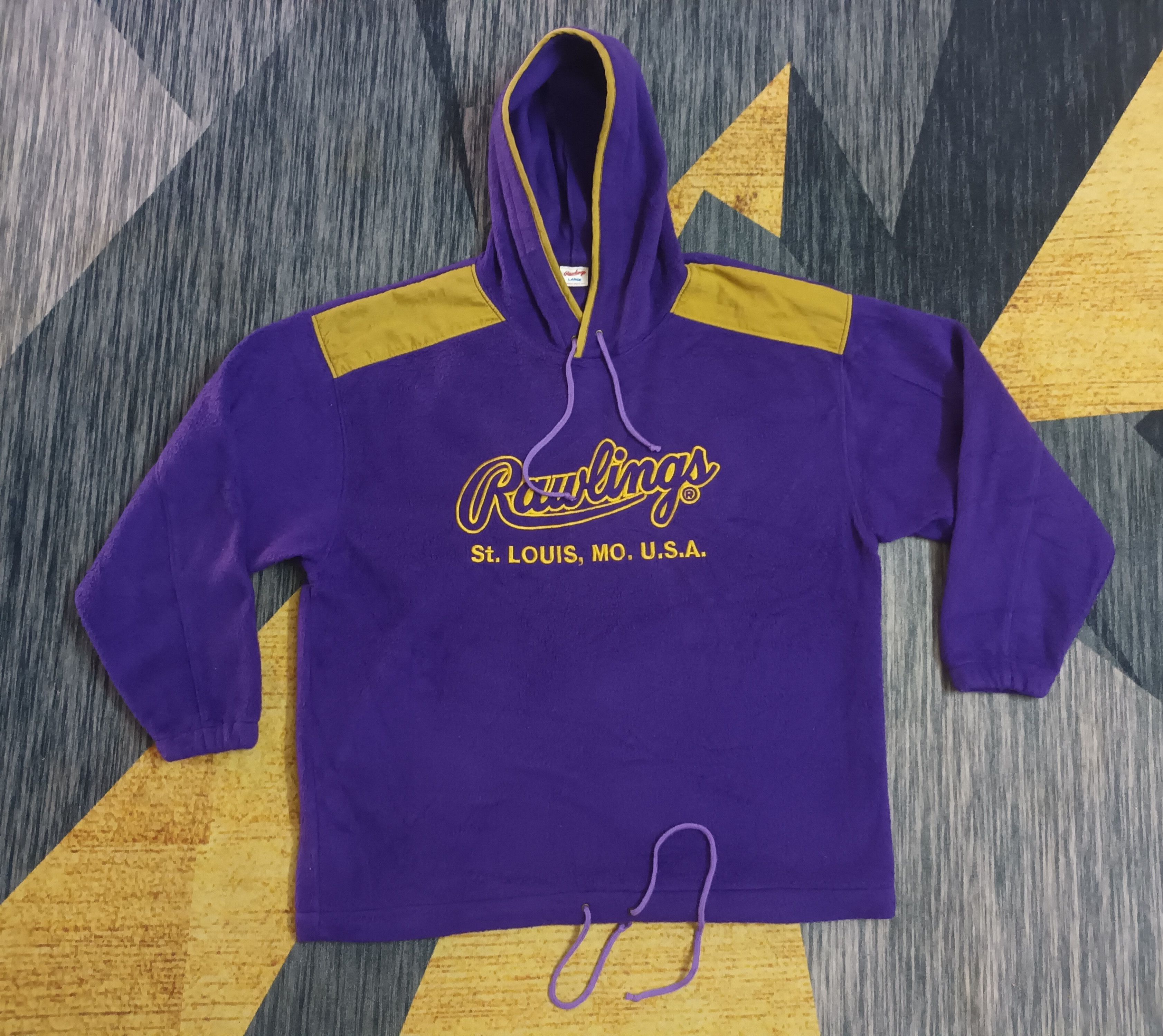 All Sport × Japanese Brand 🔥 RAWLINGS AMERICAN SPORTS MADE IN JAPAN HOODIE JACKET 🔥 Size US L / EU 52-54 / 3 - 1 Thumbnail