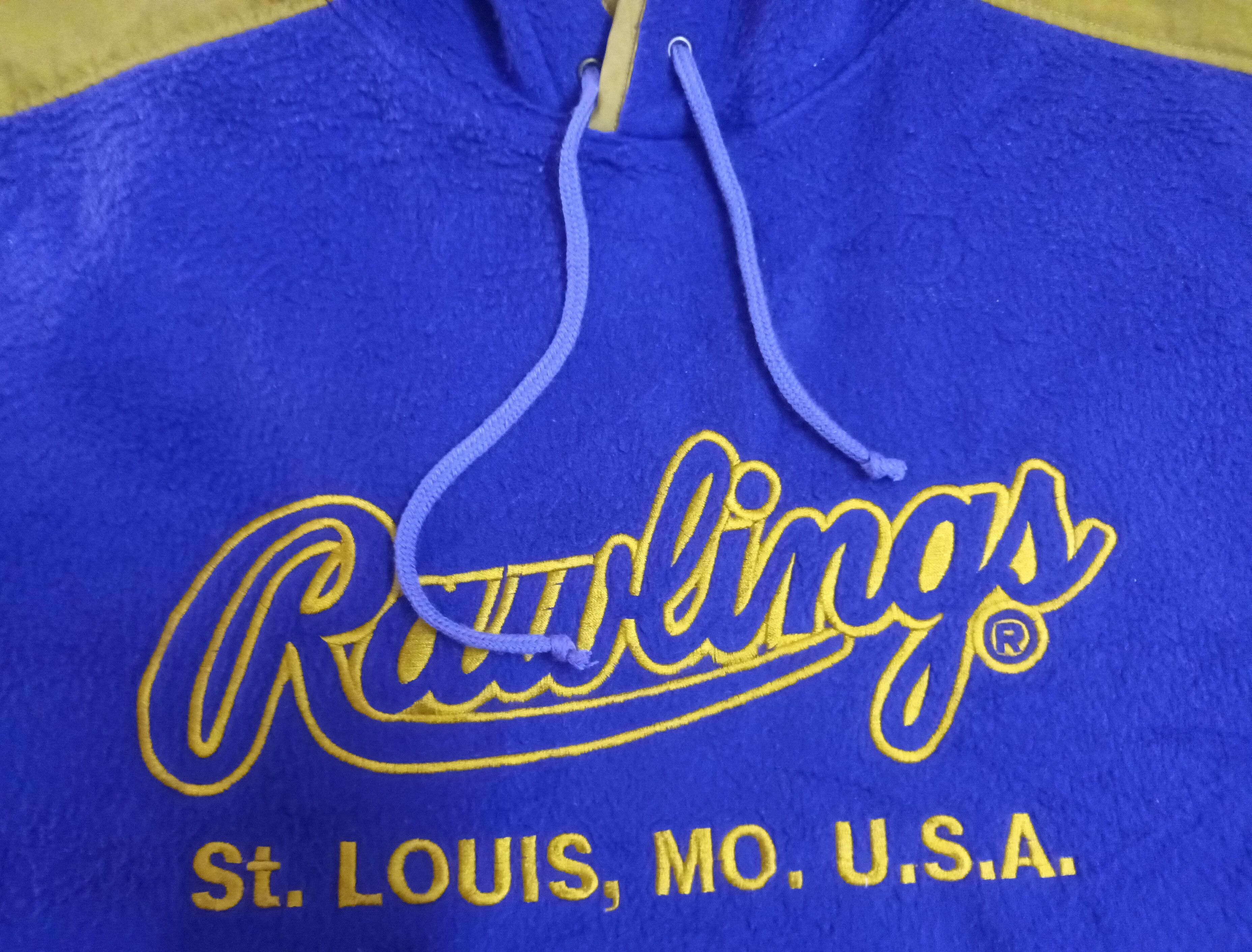 All Sport × Japanese Brand 🔥 RAWLINGS AMERICAN SPORTS MADE IN JAPAN HOODIE JACKET 🔥 Size US L / EU 52-54 / 3 - 7 Thumbnail
