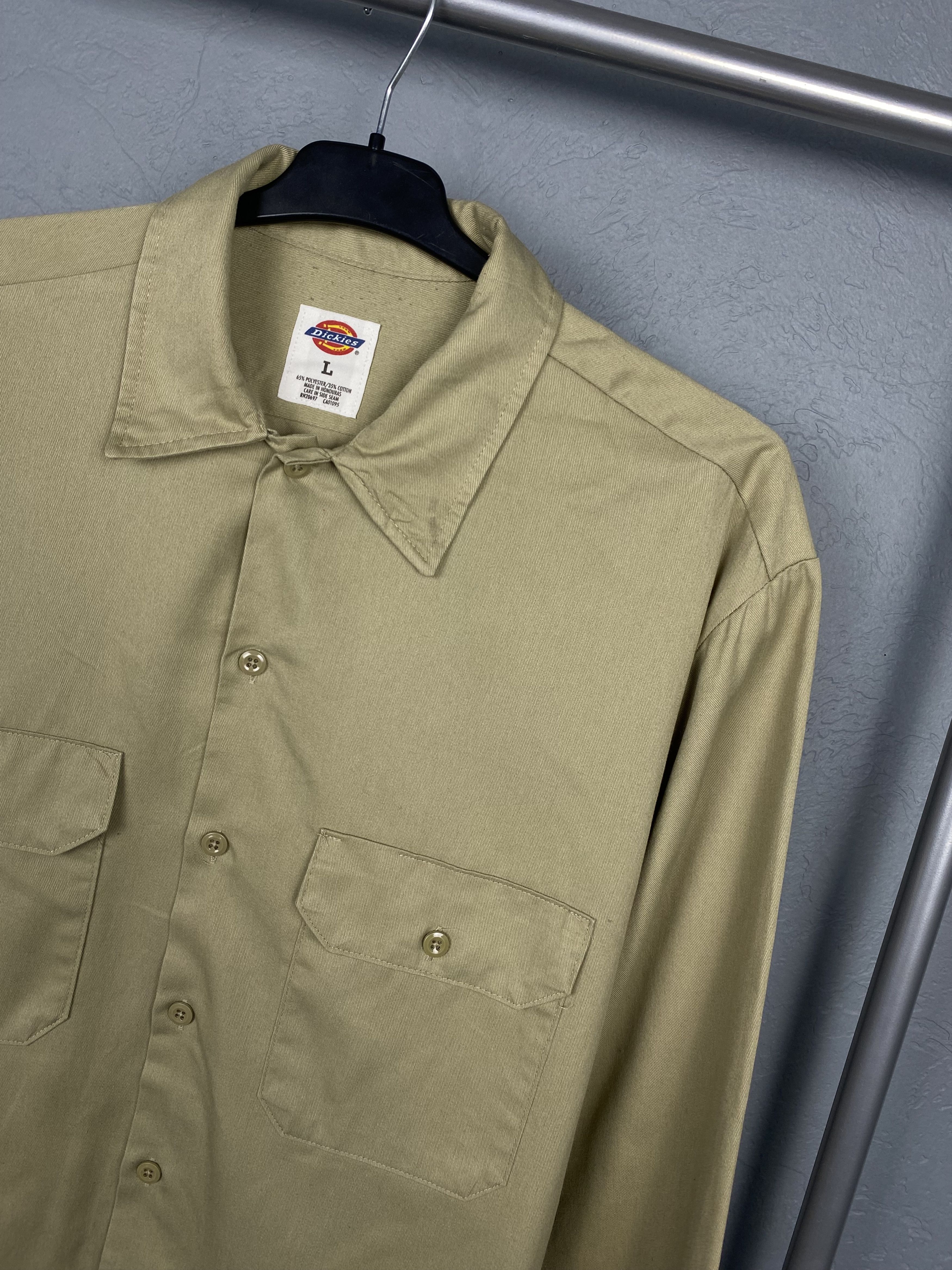 Dickies Dickies Vintage Mens Workwear Shirt Y2K Size US L / EU 52-54 / 3 - 2 Thumbnail