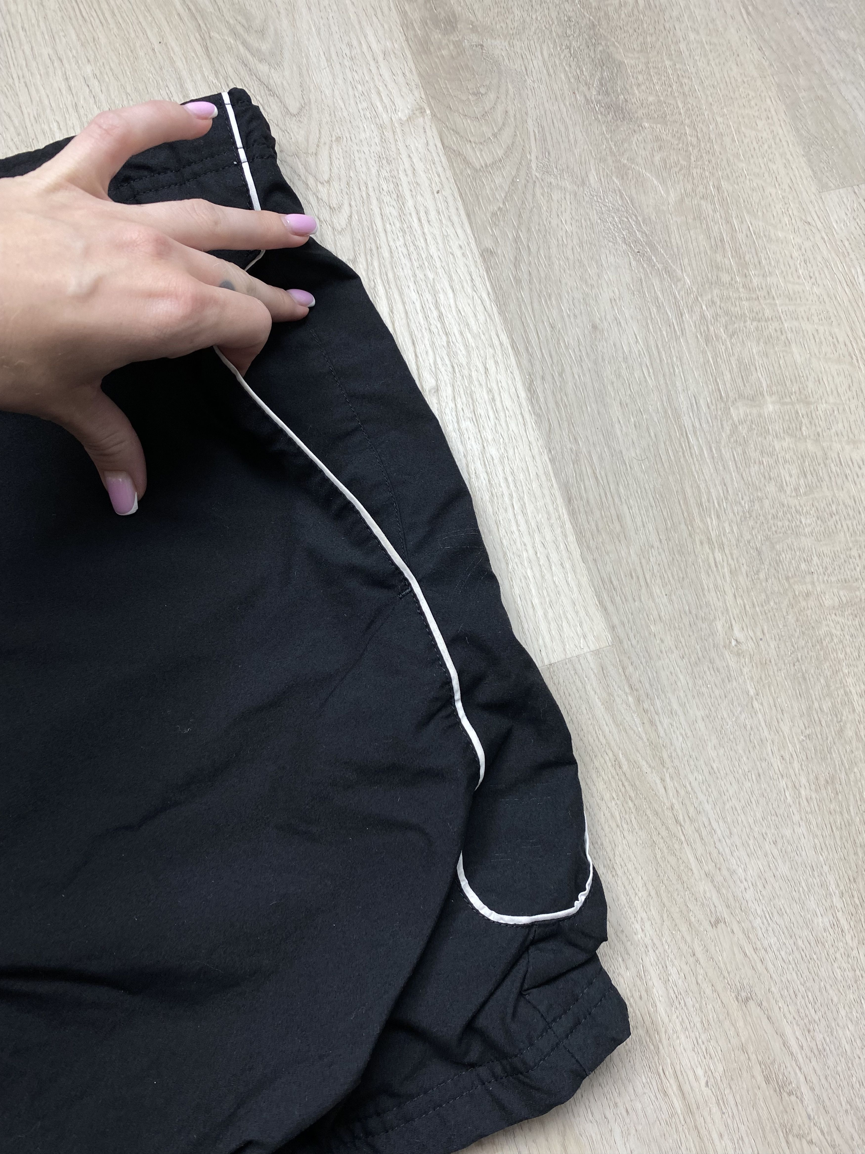 Nike × Vintage Nike Vintage Nylon Shorts Y2K without logo Size US 38 / EU 54 - 3 Thumbnail