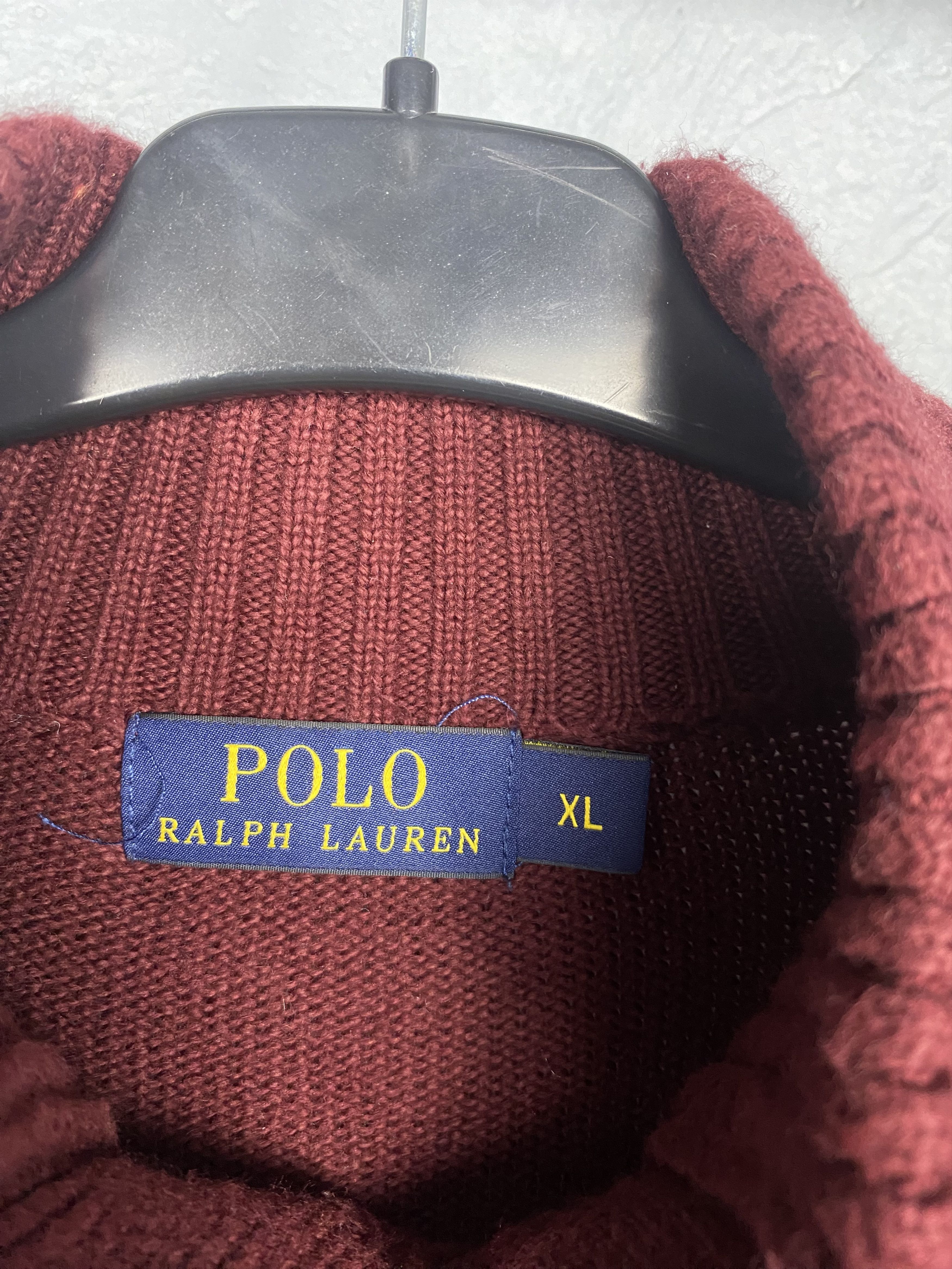 Polo Ralph Lauren Polo Ralph Lauren Vintage Mens 1\4 Quarter Zip Sweater Y2K Size US XL / EU 56 / 4 - 4 Thumbnail