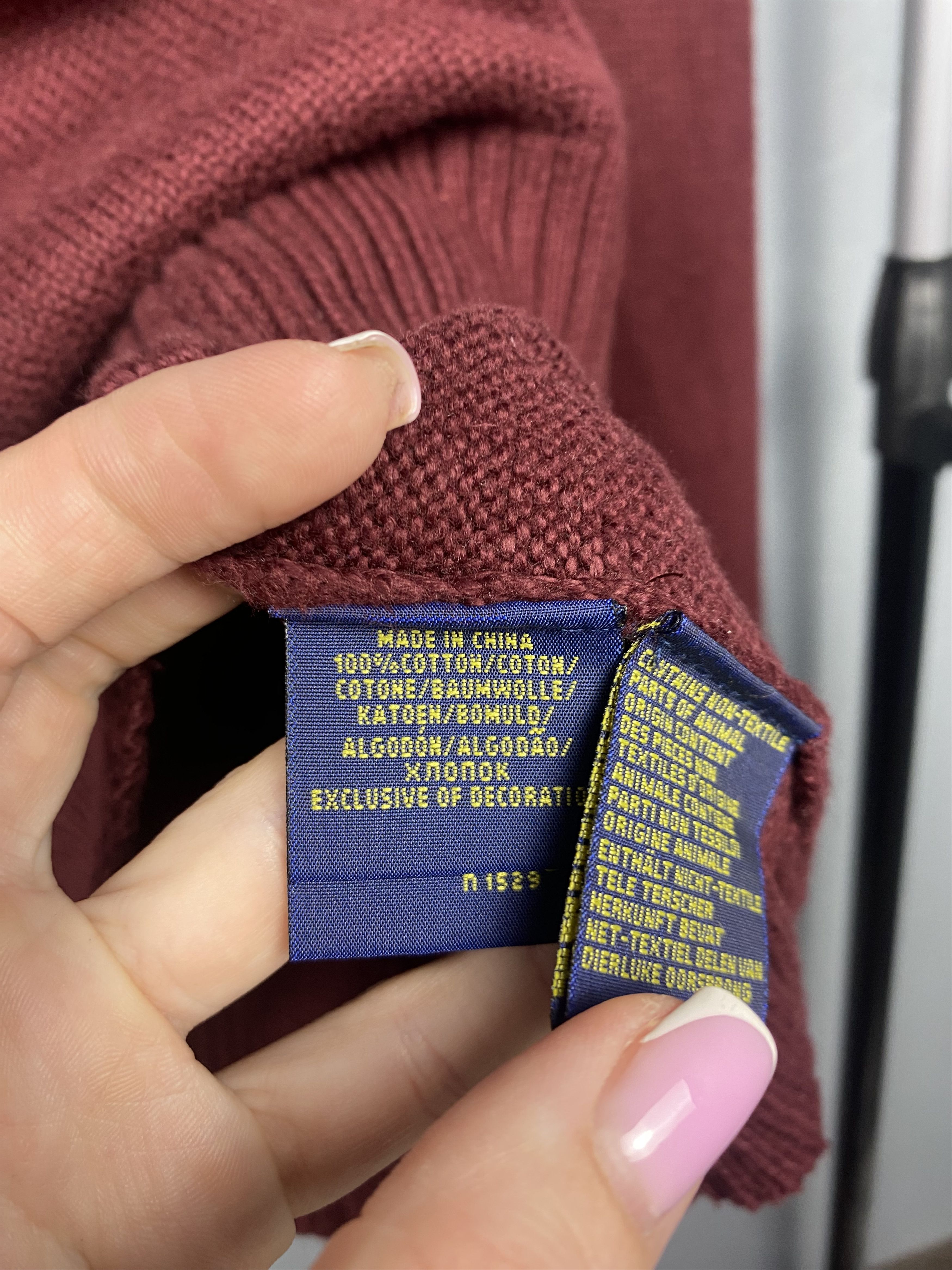 Polo Ralph Lauren Polo Ralph Lauren Vintage Mens 1\4 Quarter Zip Sweater Y2K Size US XL / EU 56 / 4 - 5 Thumbnail