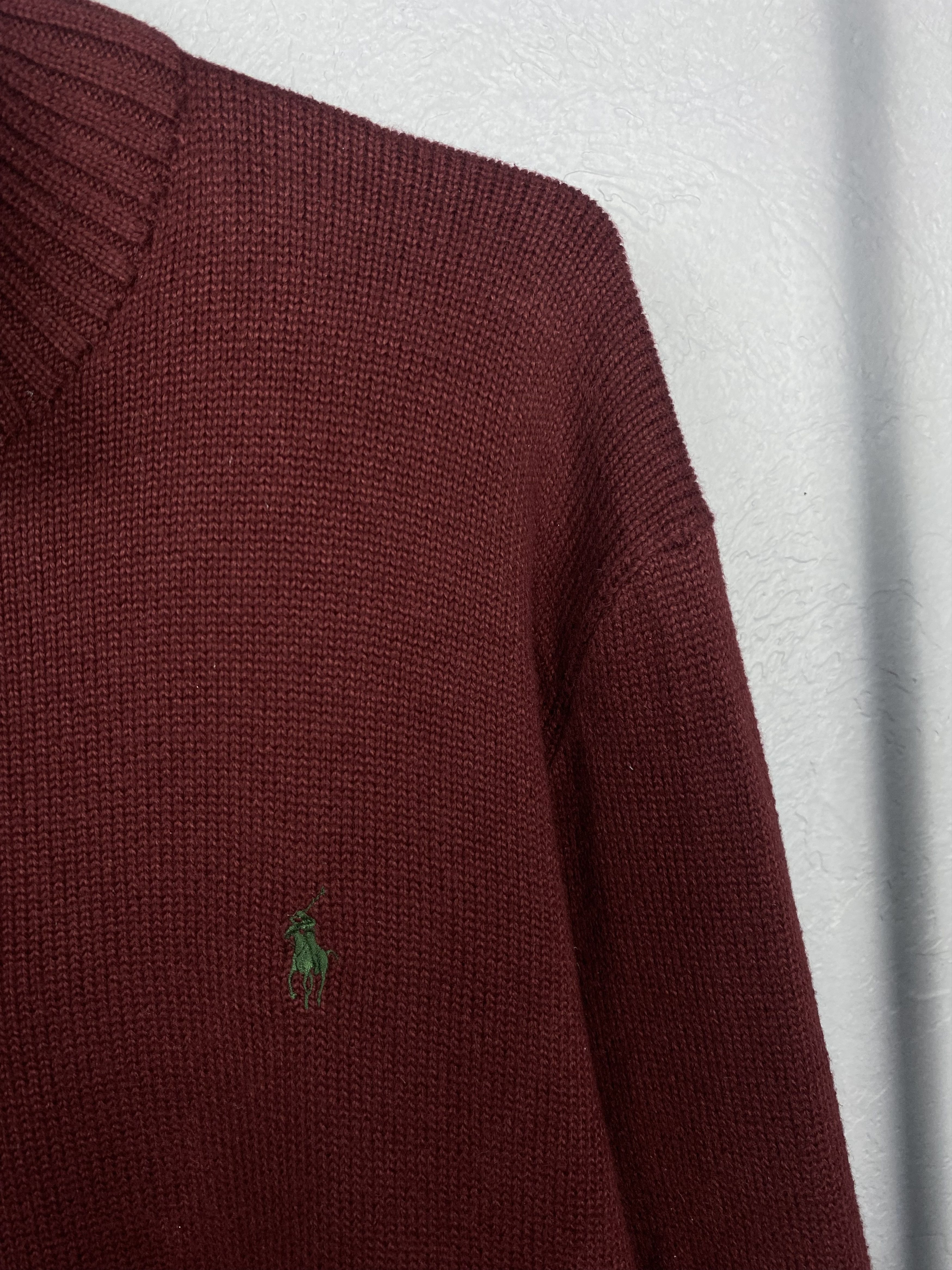 Polo Ralph Lauren Polo Ralph Lauren Vintage Mens 1\4 Quarter Zip Sweater Y2K Size US XL / EU 56 / 4 - 3 Thumbnail