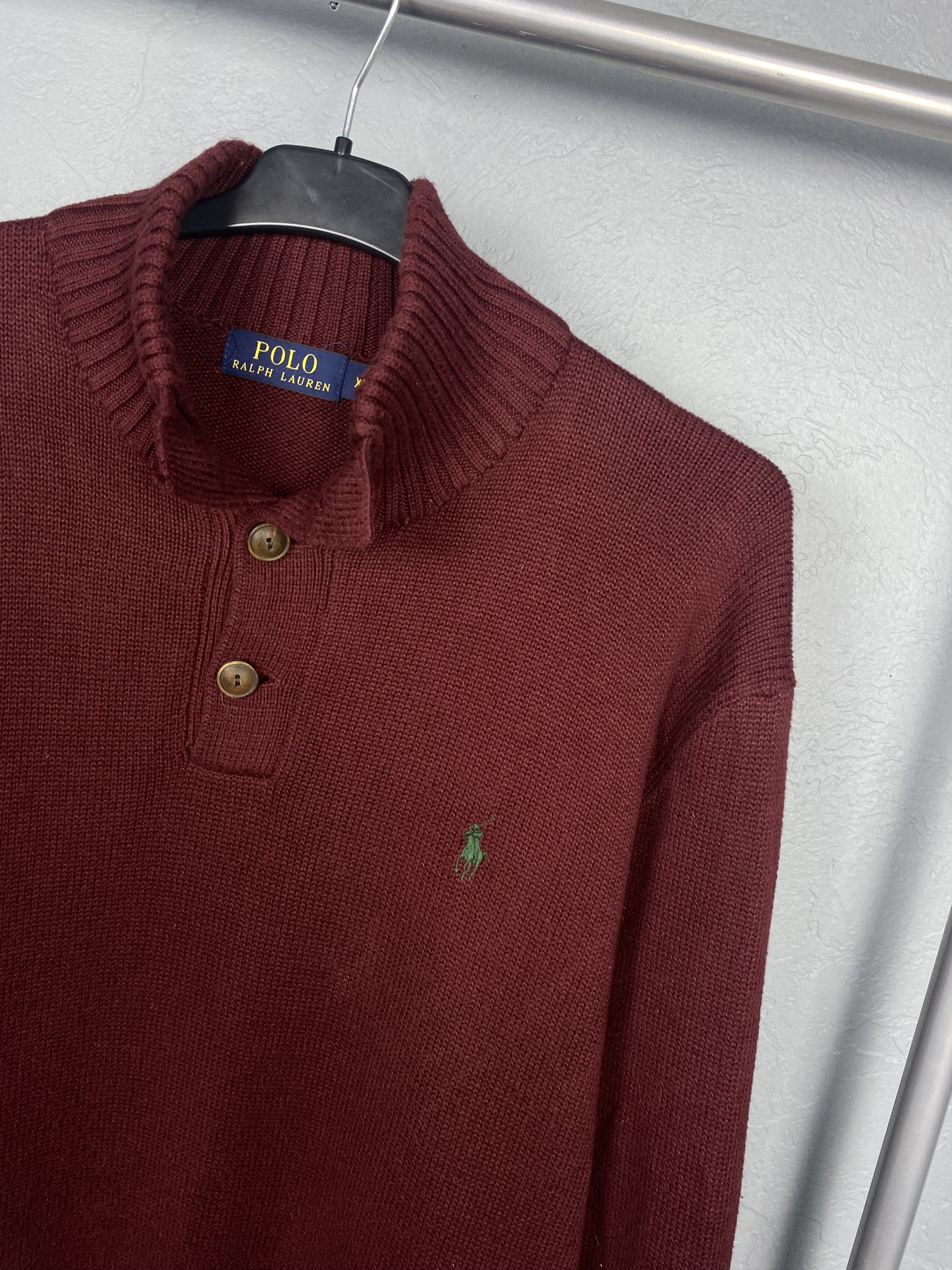 Polo Ralph Lauren Polo Ralph Lauren Vintage Mens 1\4 Quarter Zip Sweater Y2K Size US XL / EU 56 / 4 - 2 Thumbnail