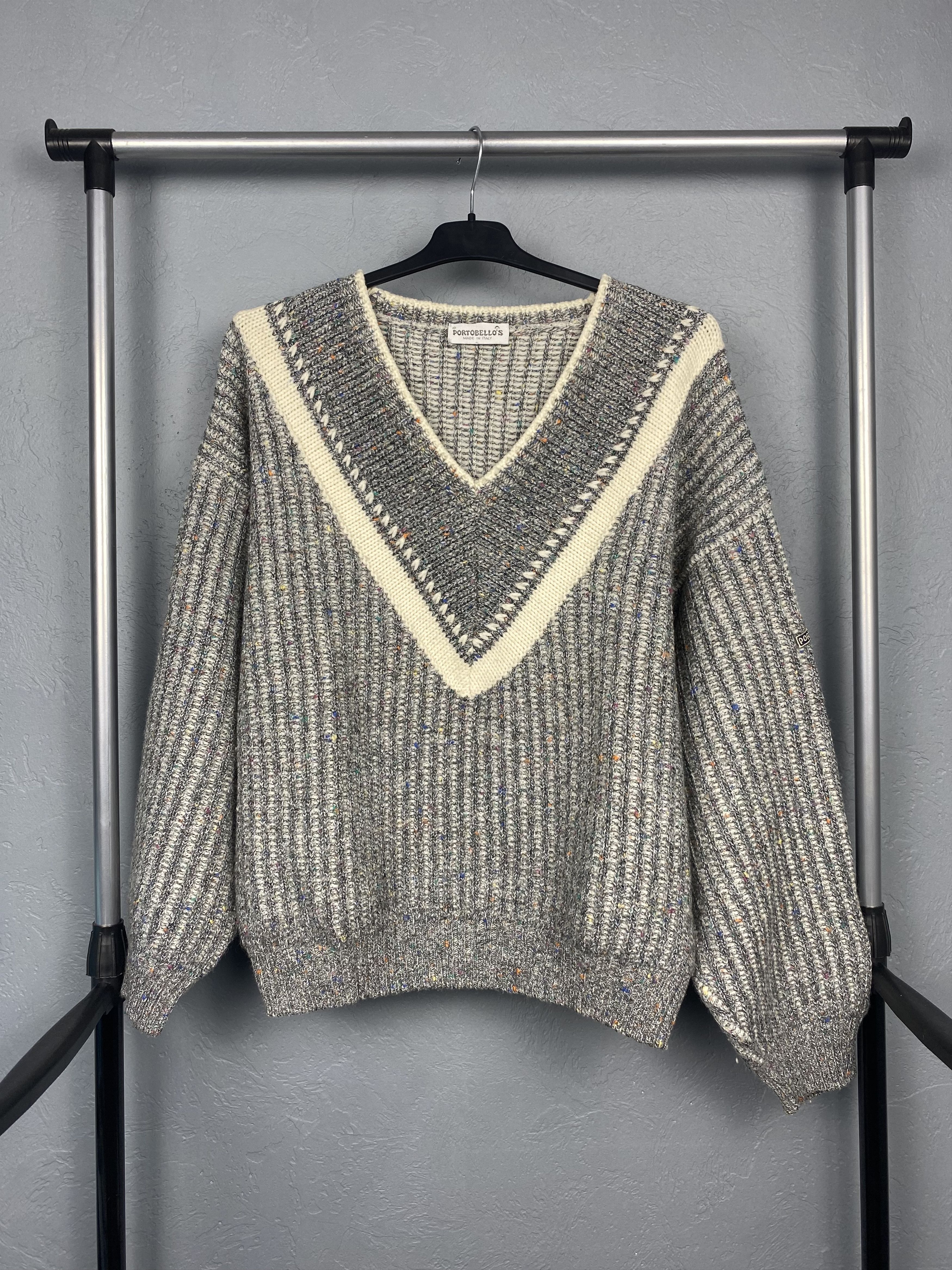 Vintage Portobello's 90s Vintage Wool Knit Sweater Size US L / EU 52-54 / 3 - 1 Thumbnail