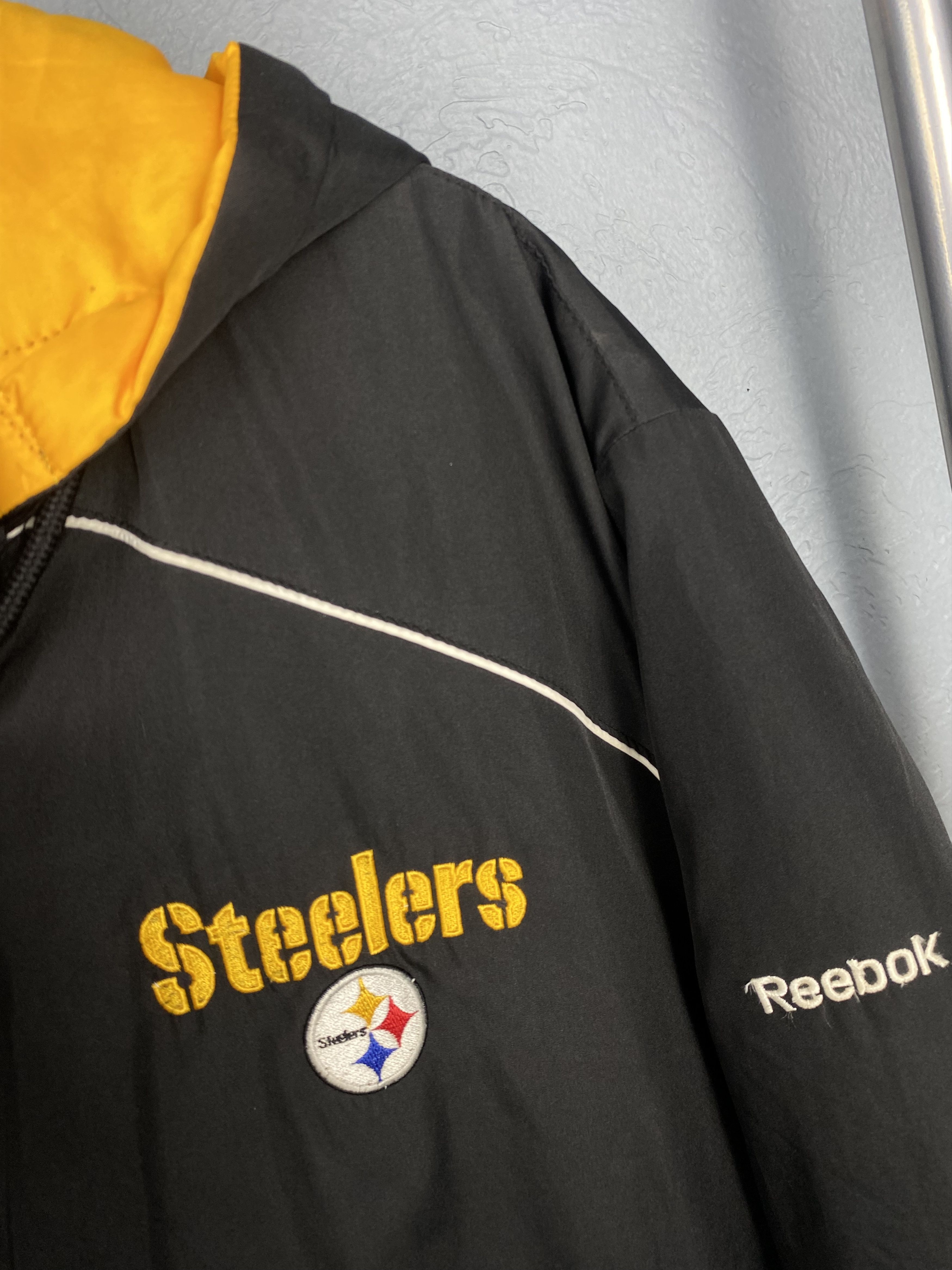 NFL Steelers Vintage Reebok NFL Jacket Y2K Size US L / EU 52-54 / 3 - 8 Thumbnail