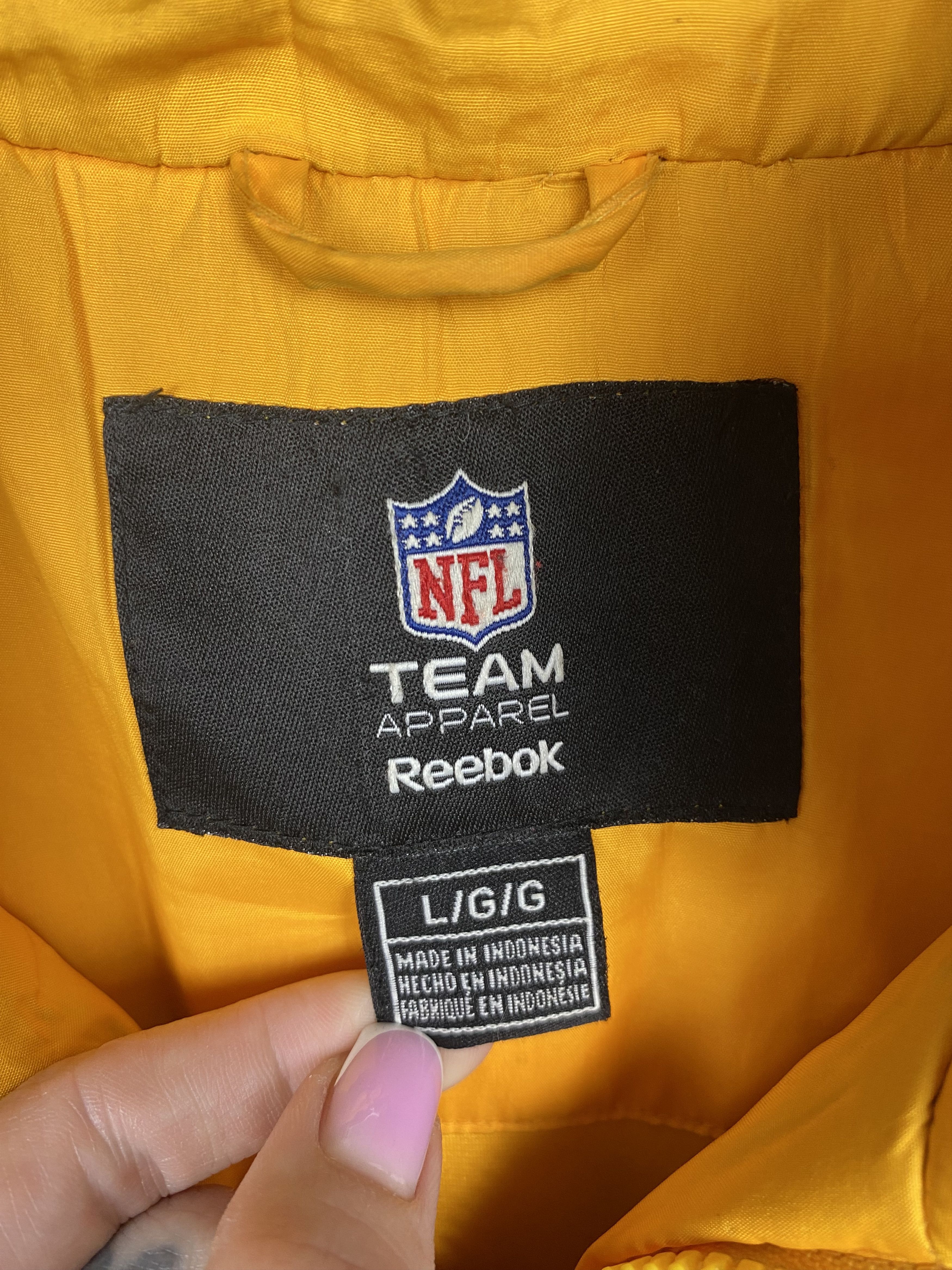 NFL Steelers Vintage Reebok NFL Jacket Y2K Size US L / EU 52-54 / 3 - 9 Thumbnail