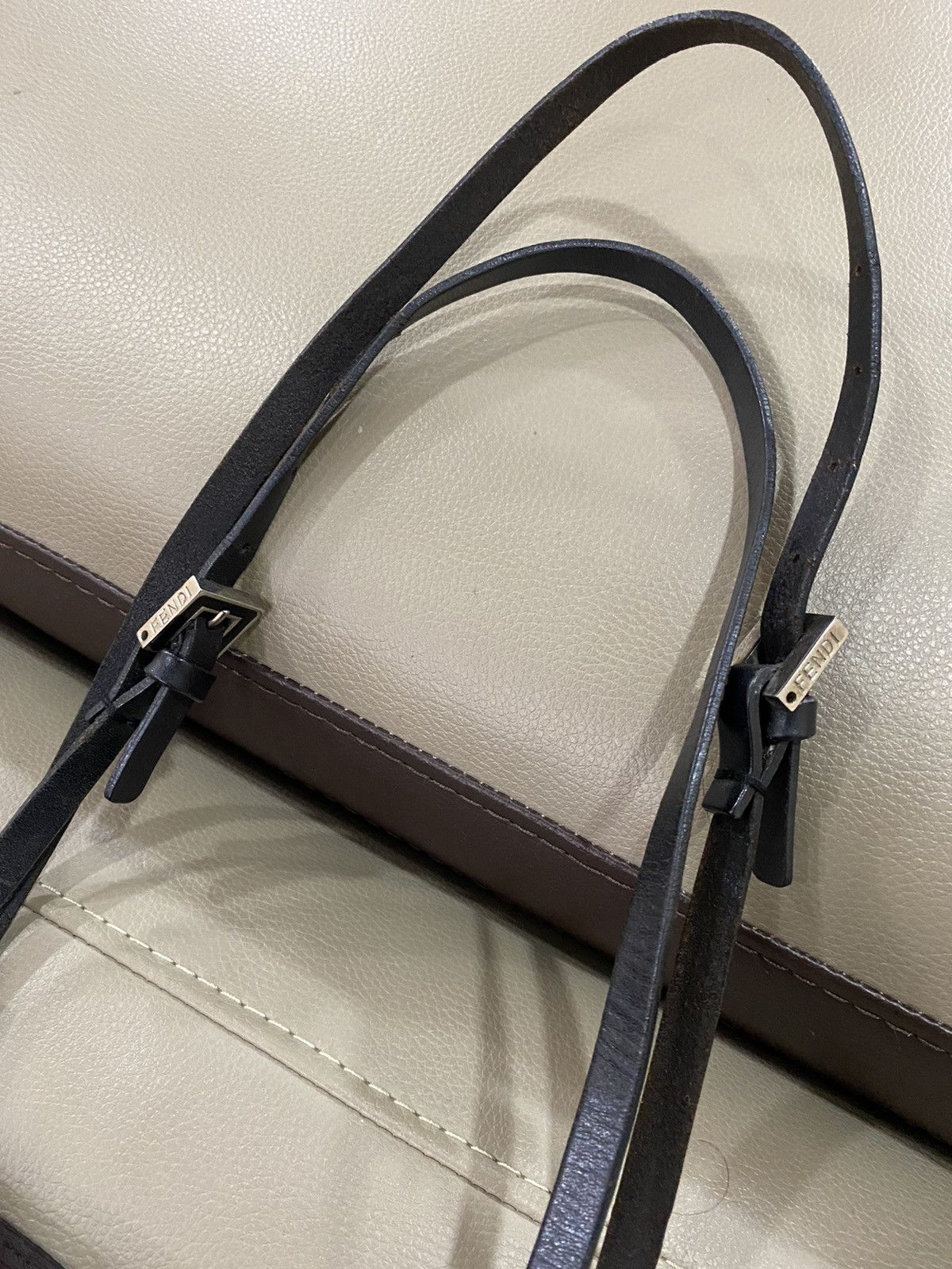 Fendi Authentic Fendi Zucca Monogram Tote Shoulder Bag Size ONE SIZE - 6 Thumbnail